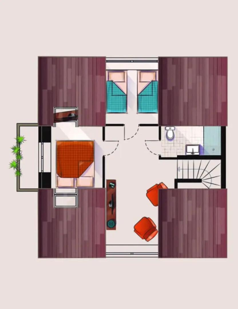 Reethuus Sud Modern Retreat