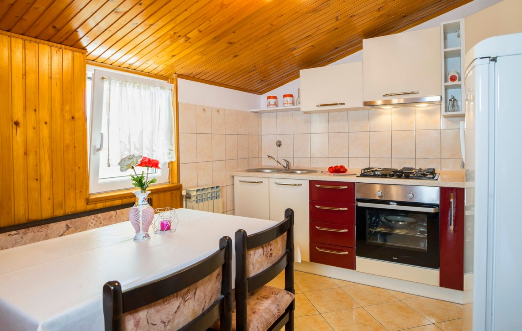 Apartment Gracia - with great view: A3-mansarda Rabac, Istria