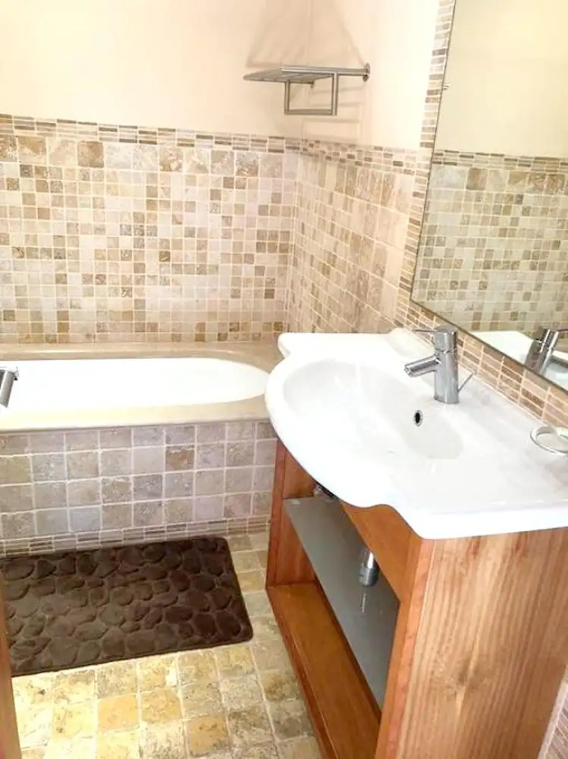 Apartment With one Bedroom in Estômbar, With Wonderful sea View, Private Pool, Enclosed Garden - 2 km From the Beach