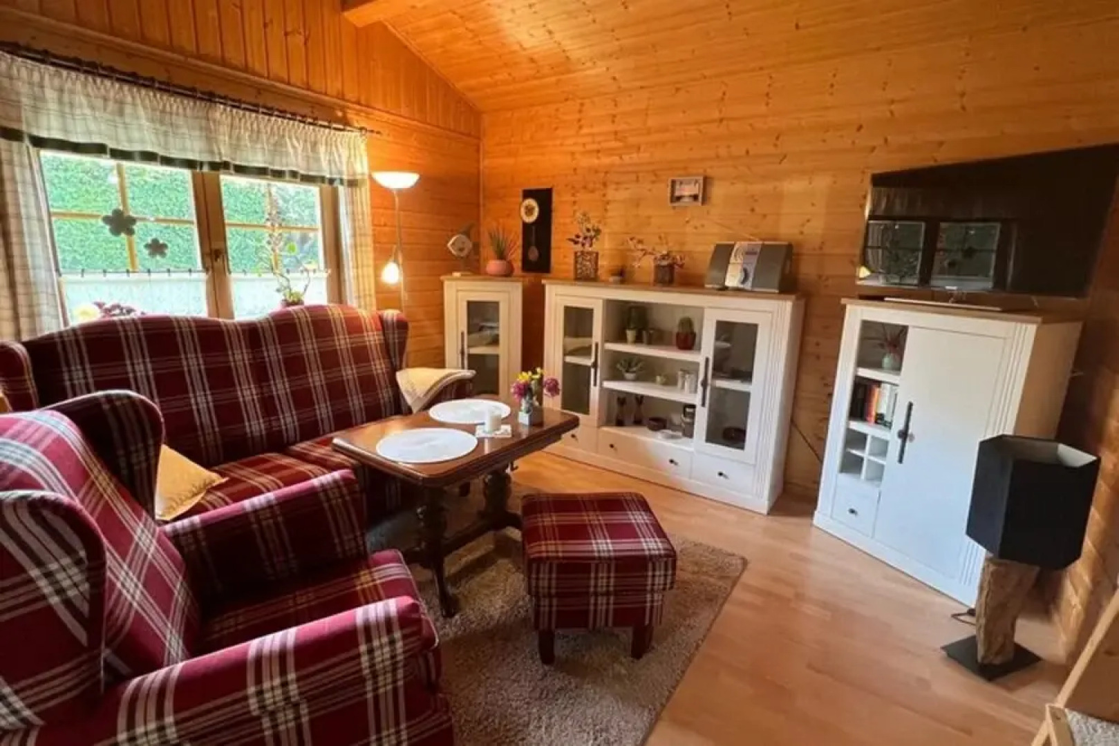 Log Cabin Near Baltic Sea Lighthouse