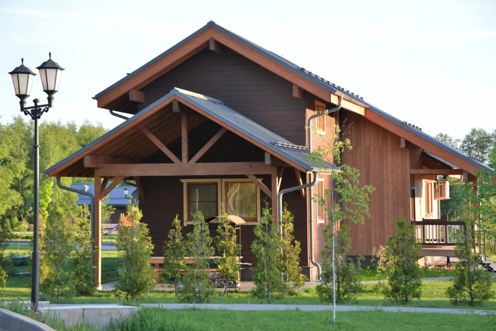 Коттедж А2 на базе отдыха Новинки Парк