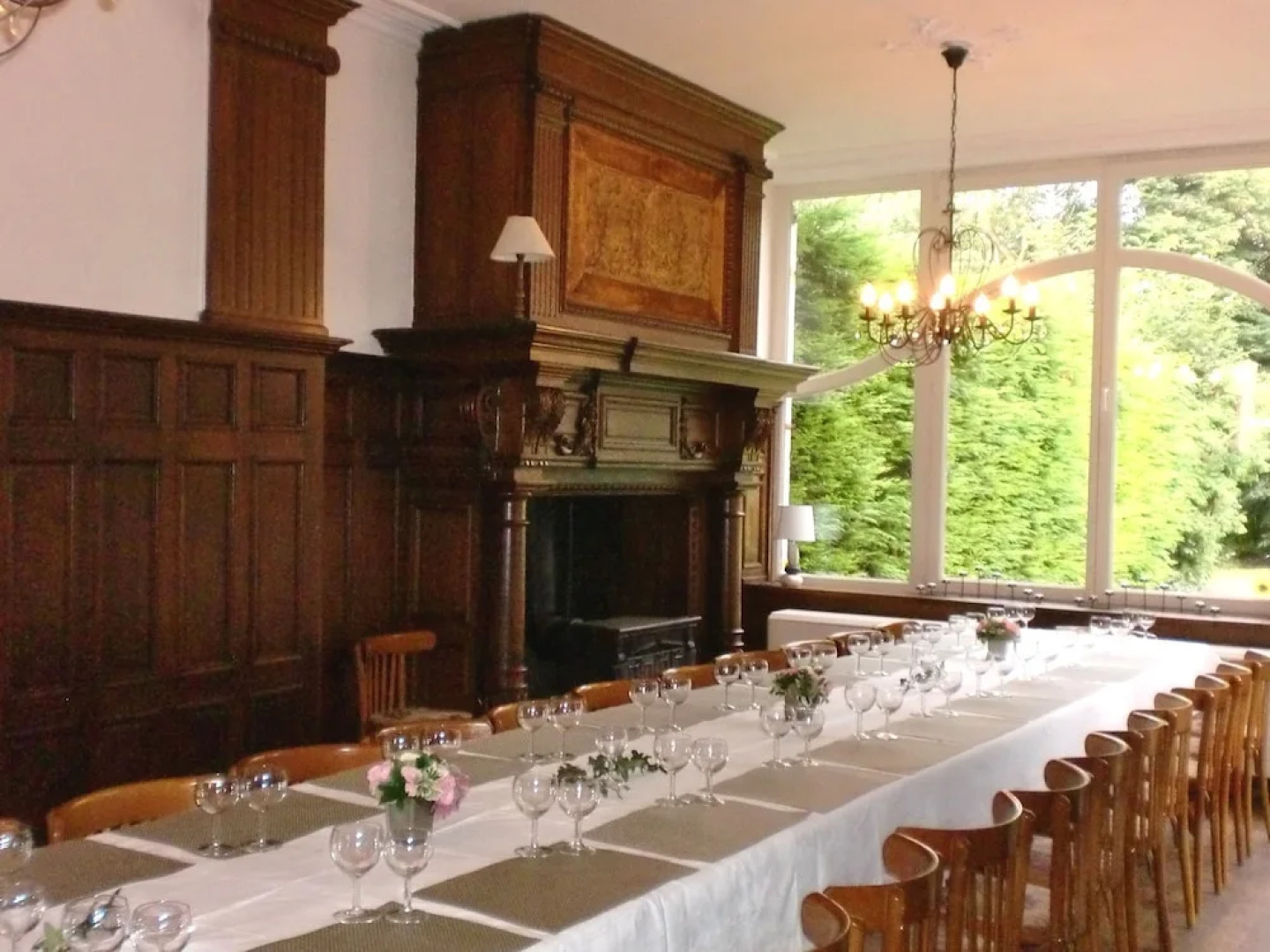 At the Edge of a Nice Village, This Beautiful Castle