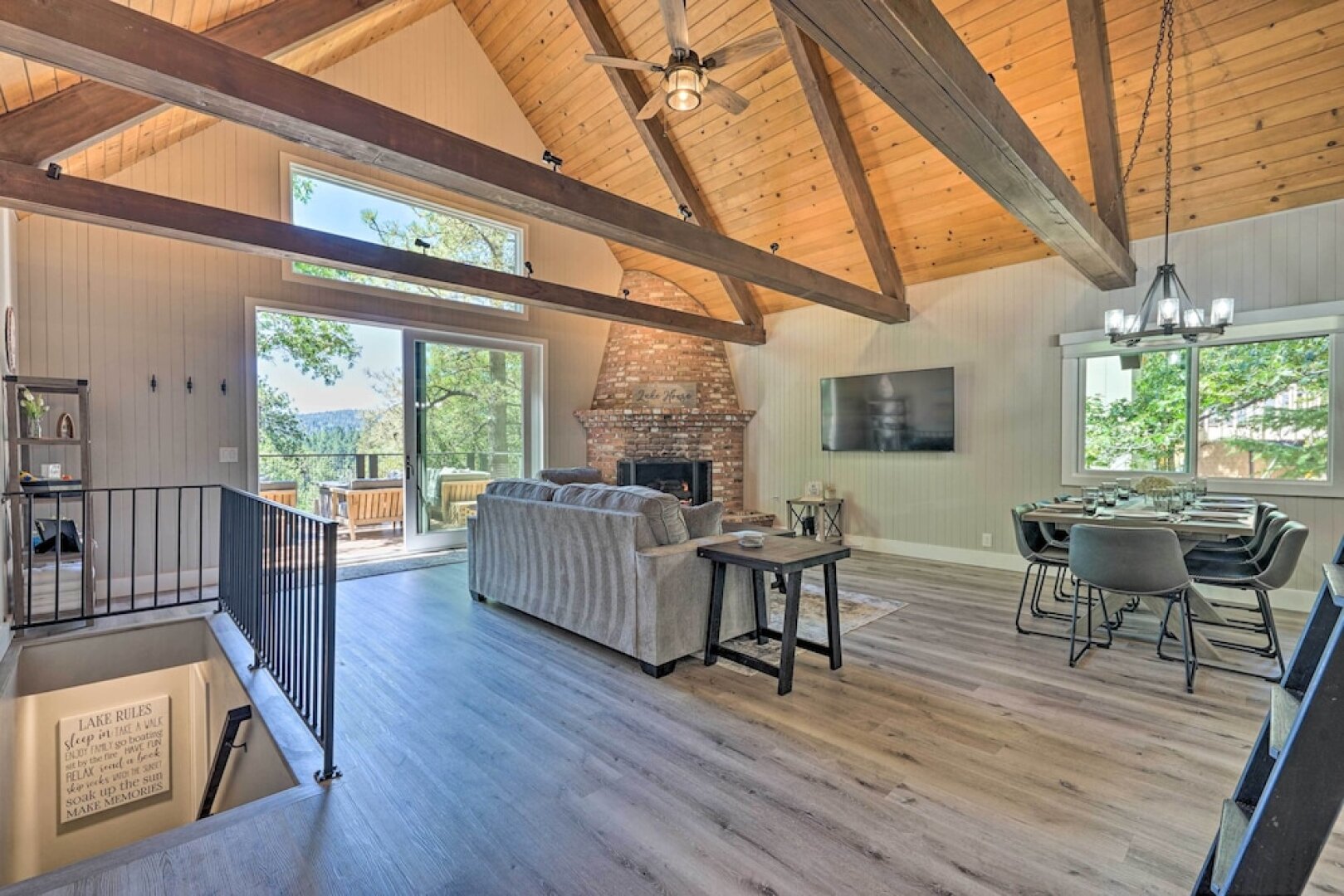 Airy Alpine Getaway w/ Lake Arrowhead Views!