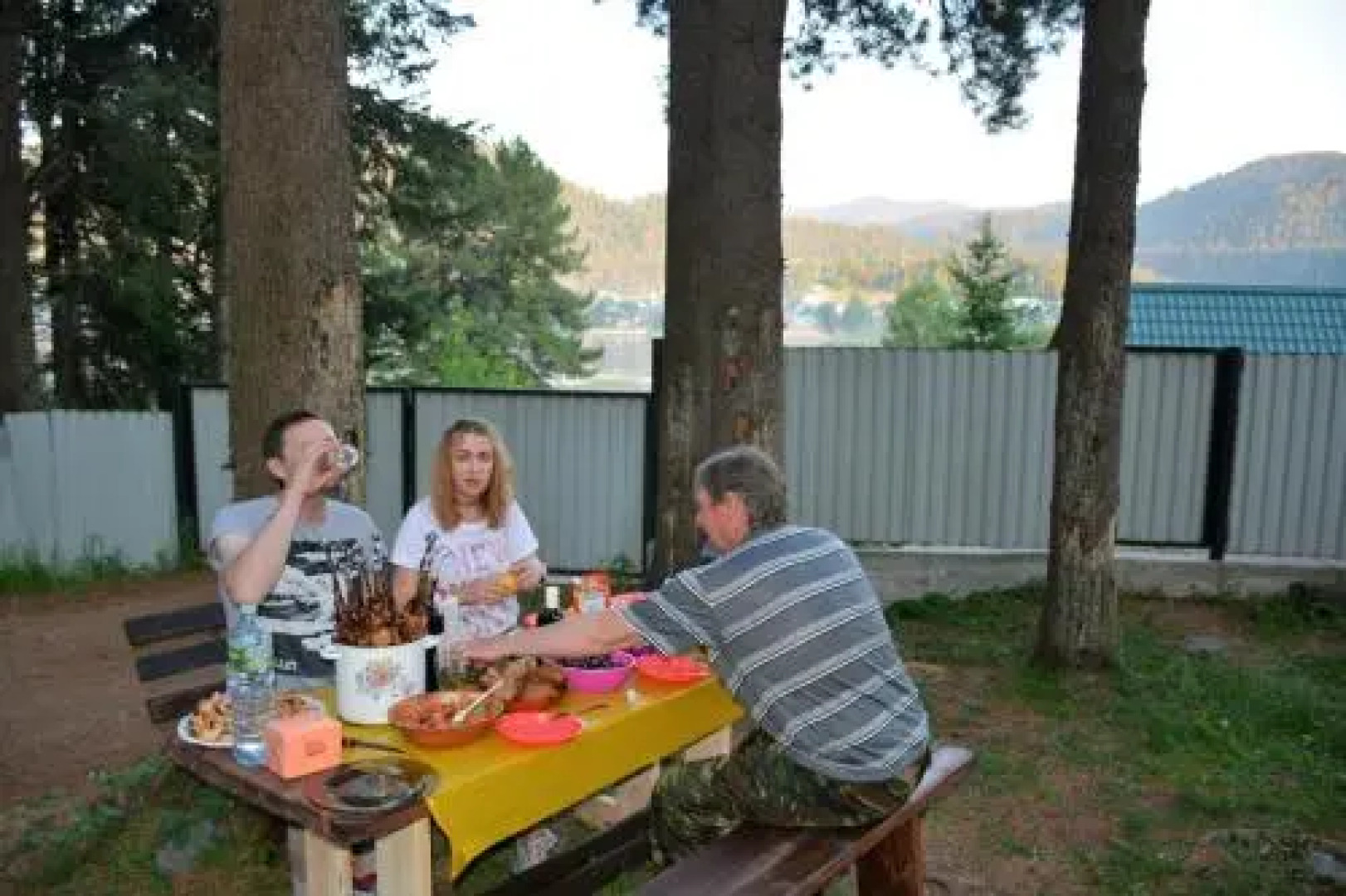Green House at Teletskoye Lake