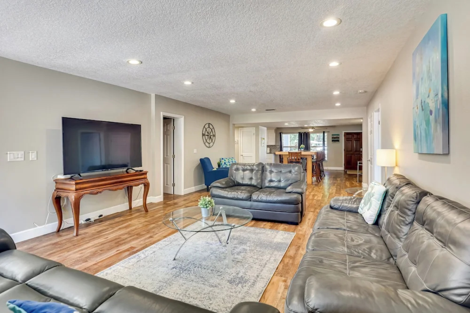 Dock & Beautiful Views! Spacious Bellows Lake Gem