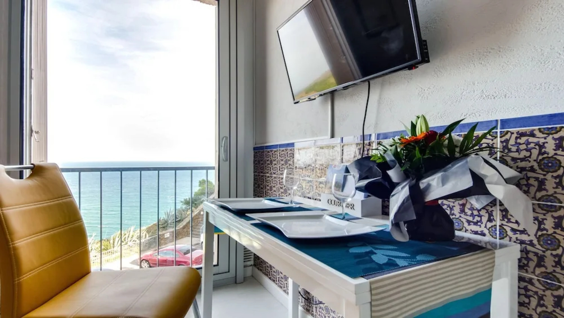 Studio Les Roches Blanches - Vue Mer