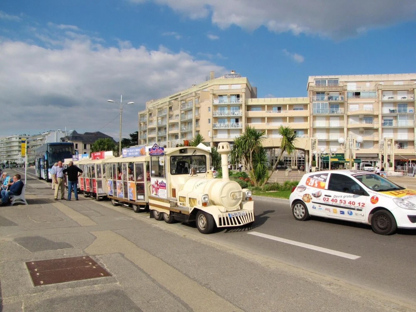 Studio in Pornichet, With Wonderful sea View, Furnished Balcony and Wi