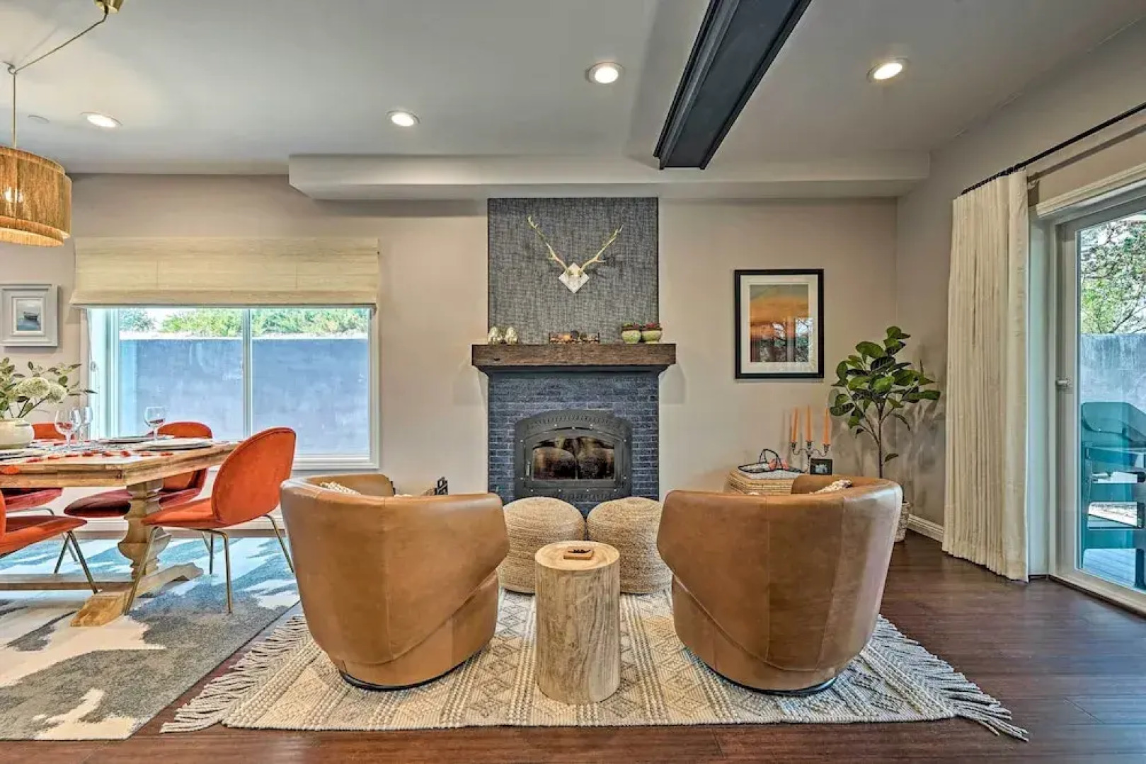 Luxe Lake Arrowhead Farmhouse w/ Deck + Patio