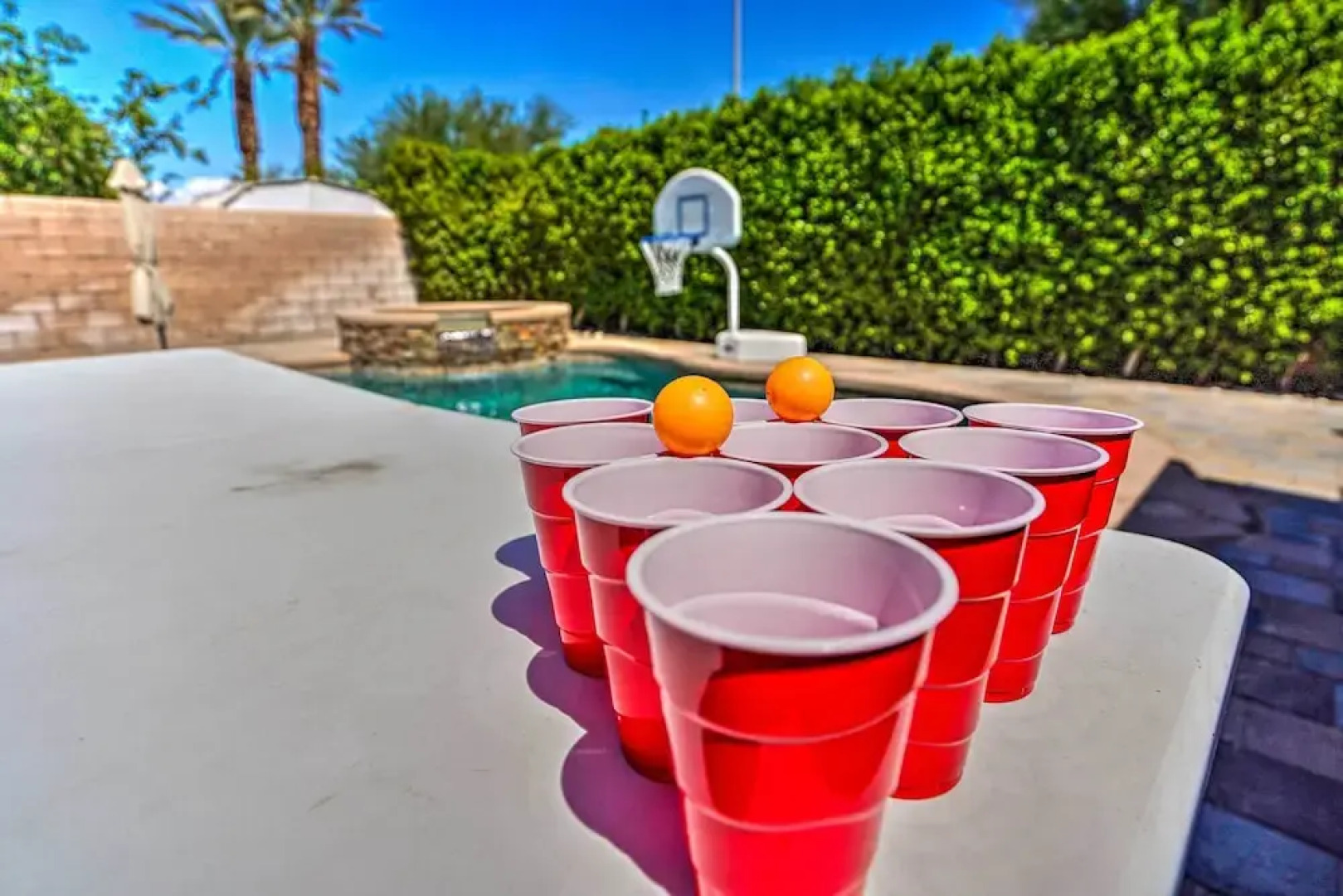 Pool & Game Room: Pet-friendly Indio Retreat