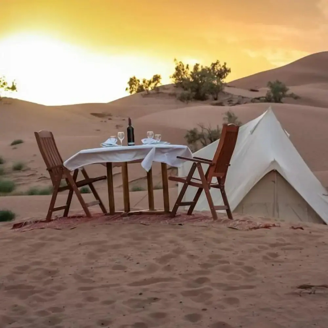 Bivouac les Hommes Bleus exclusive camp