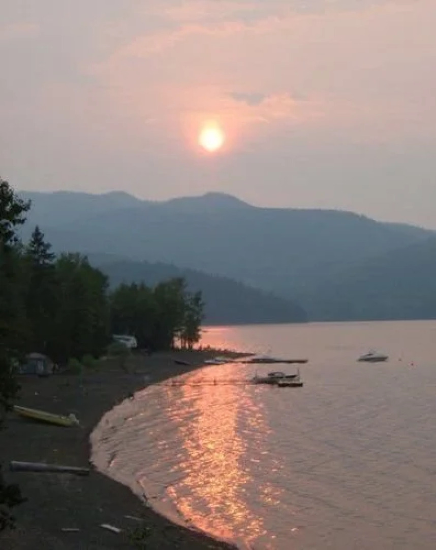 The Canim Lake Beach House