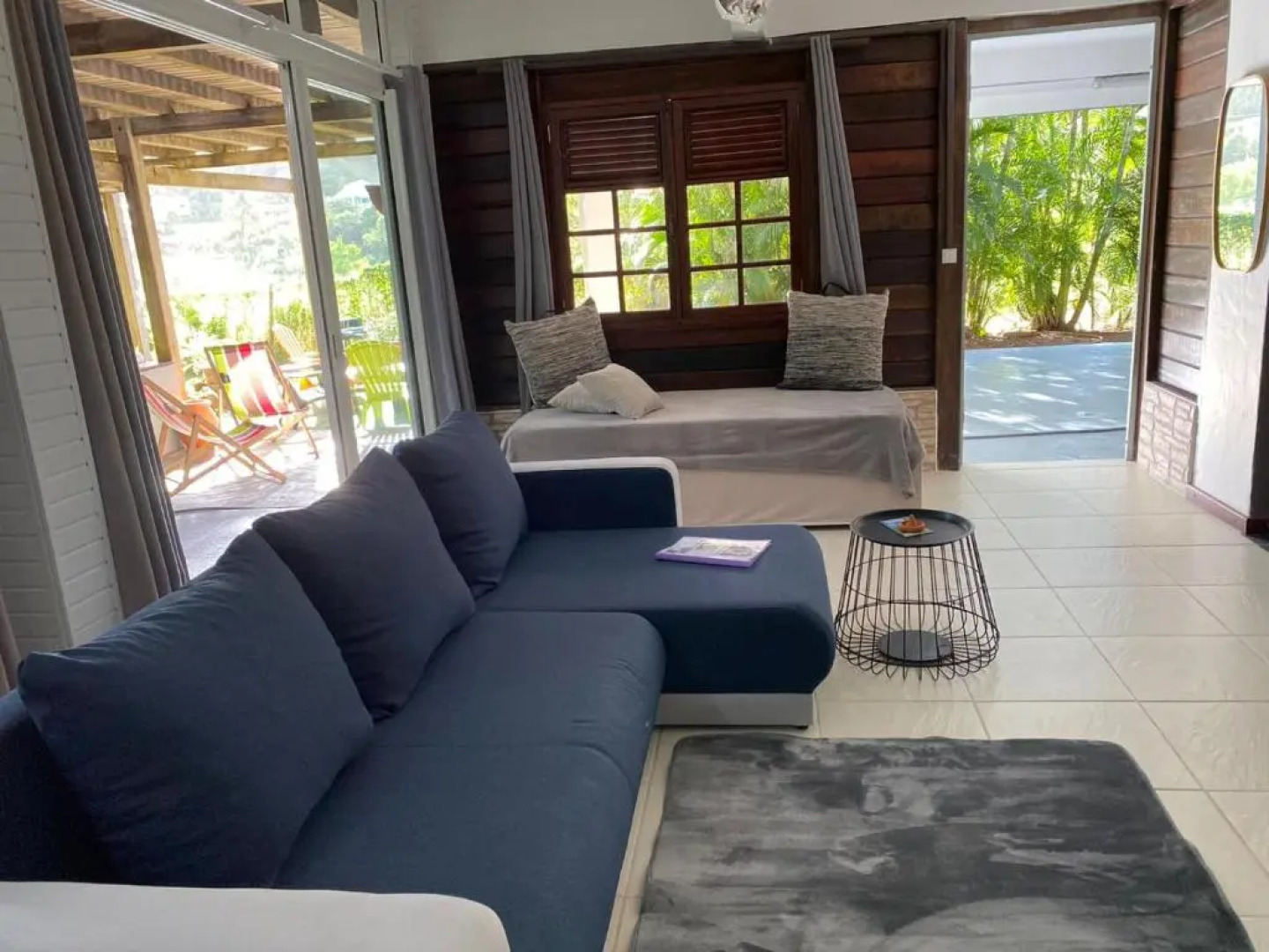 Le Goyav' appart avec piscine et jacuzzi au Vauclin