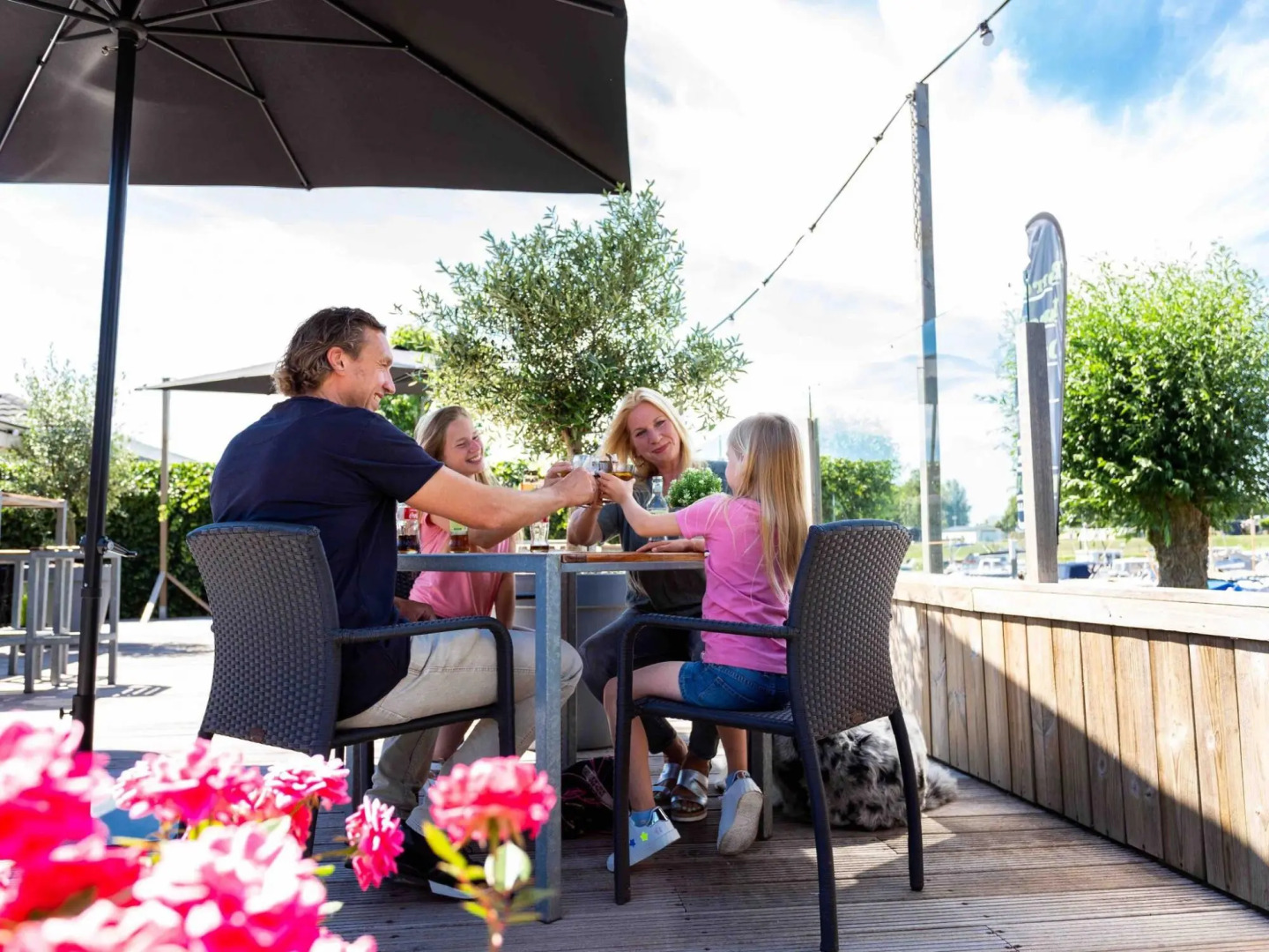 Modern chalet with sauna and spa, on a holiday park in a wetland area