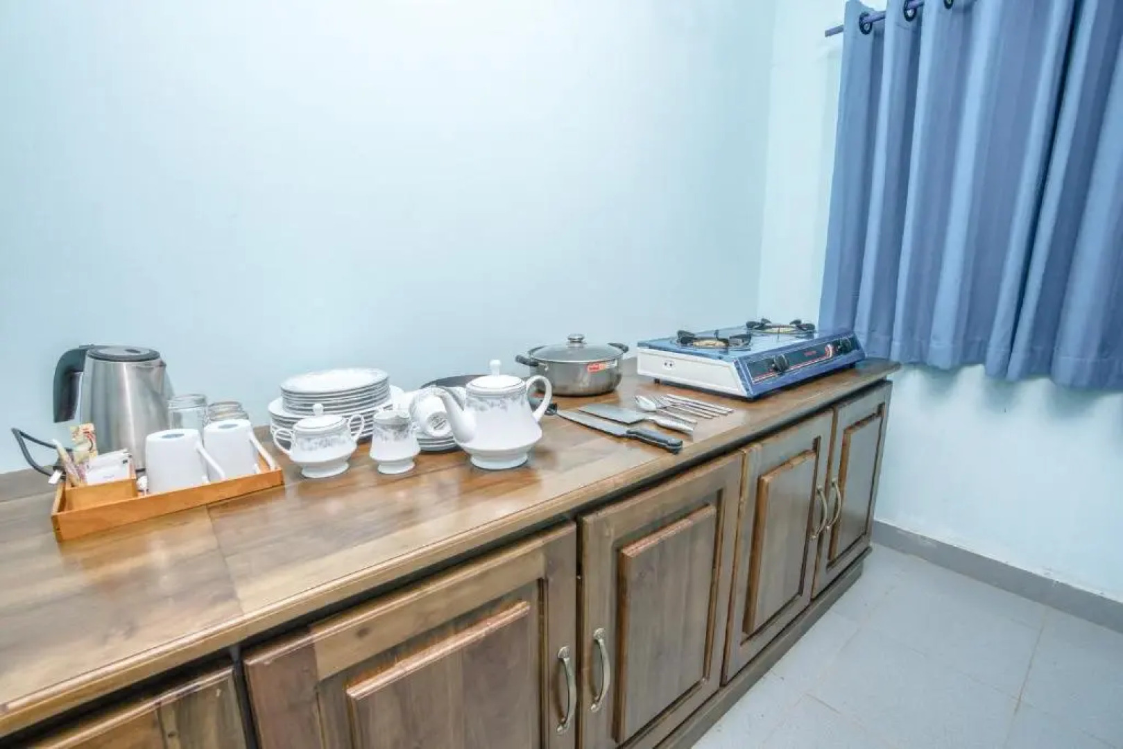 Blue and Green Resort