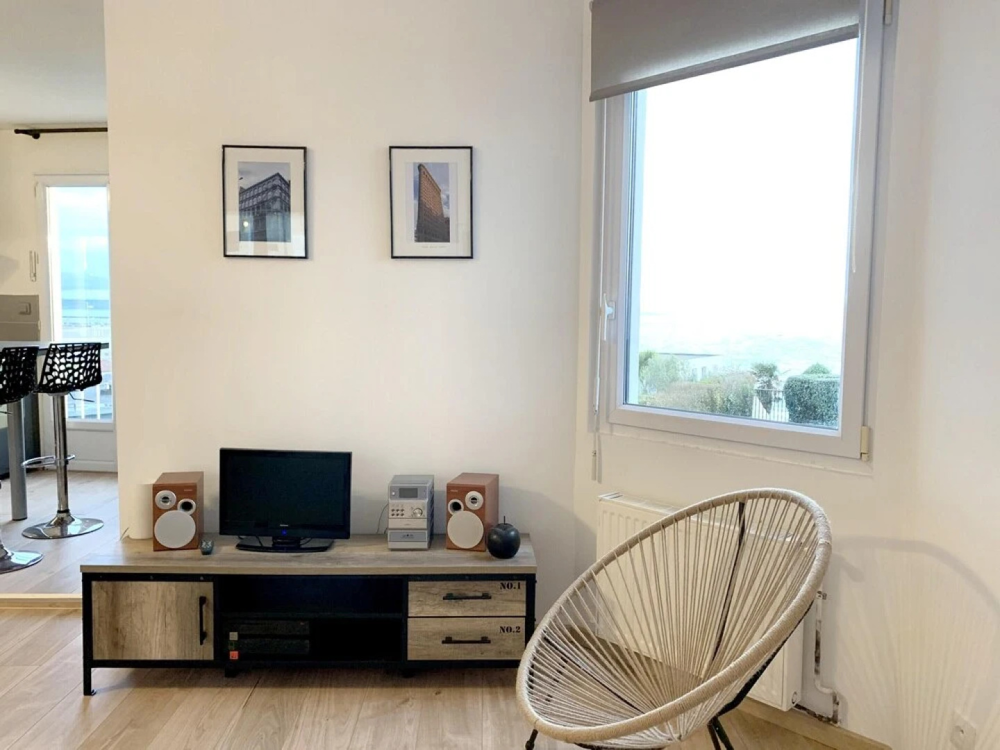 House With one Bedroom in Le Havre, With Wonderful sea View, Balcony and Wifi - 850 m From the Beach