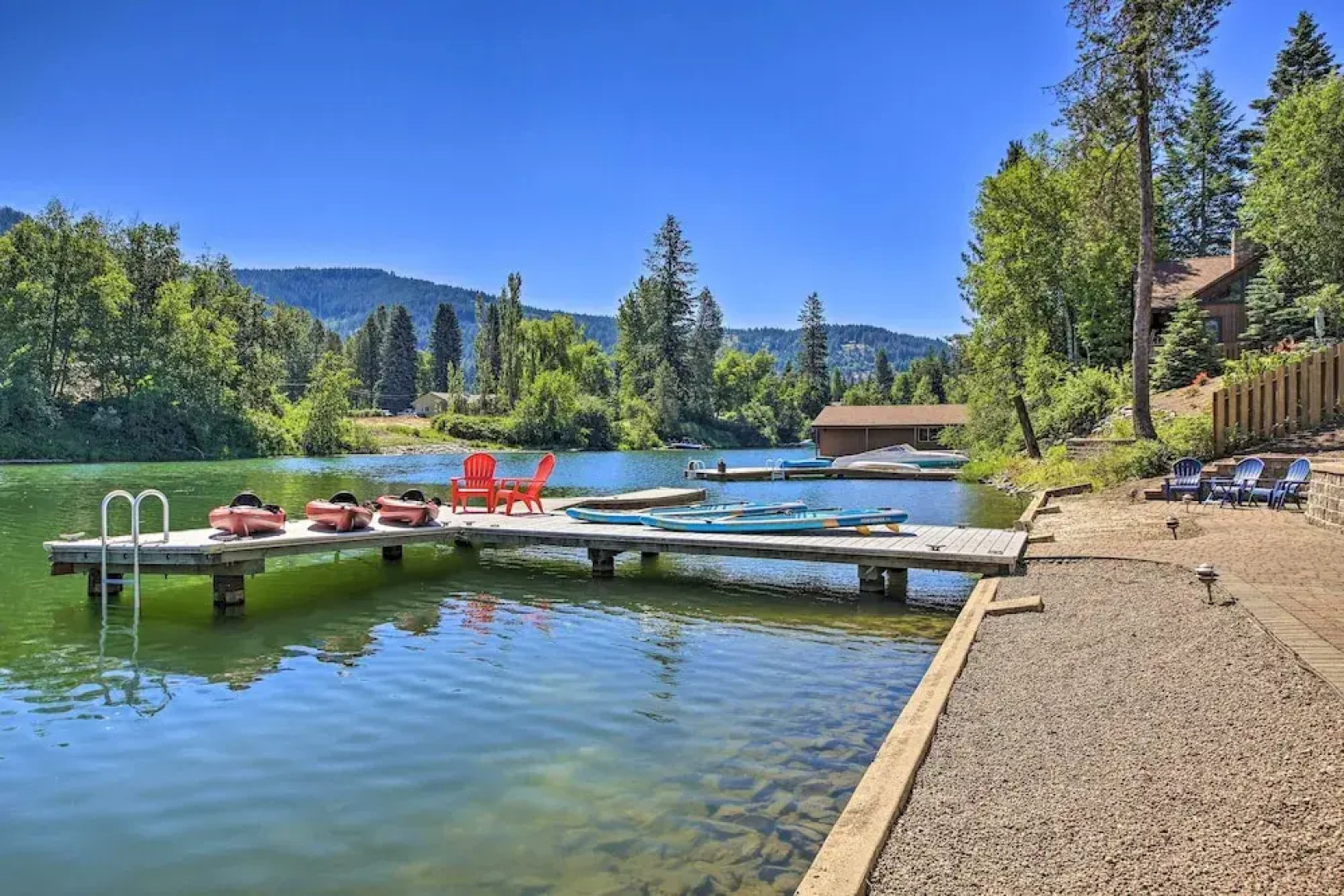 Expansive Waterfront Escape w/ Kayaks + Sups!