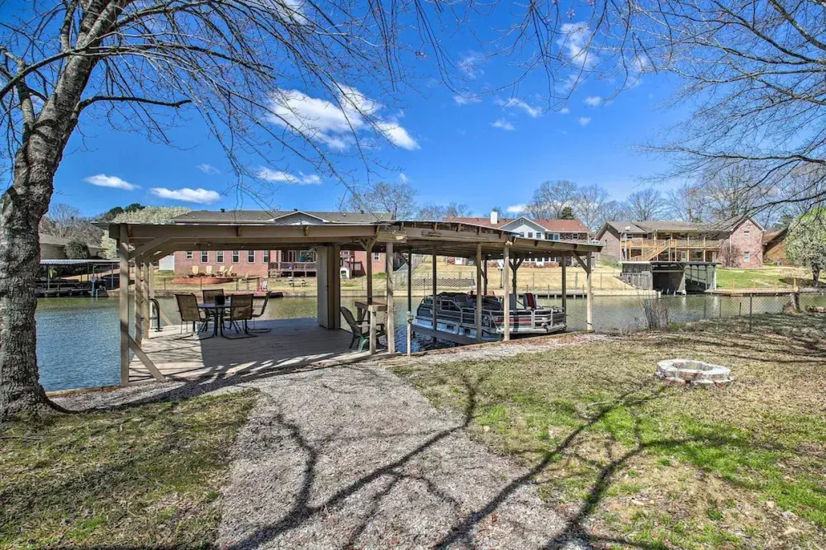 Kayaks & Boat Slip: Waterfront Hot Springs Home!