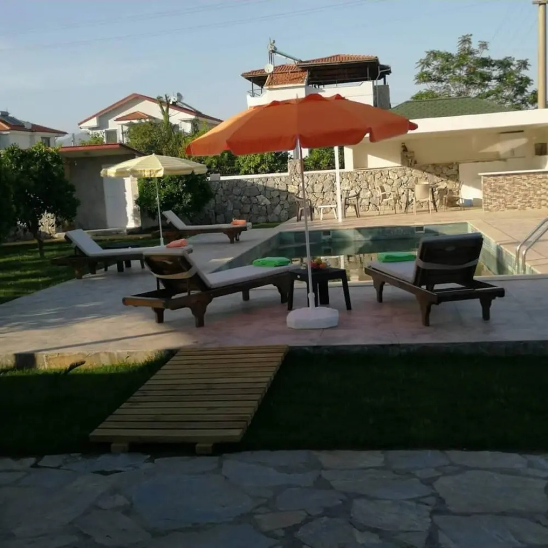 Duplex Villa With Pool Winter Garden in Dalaman
