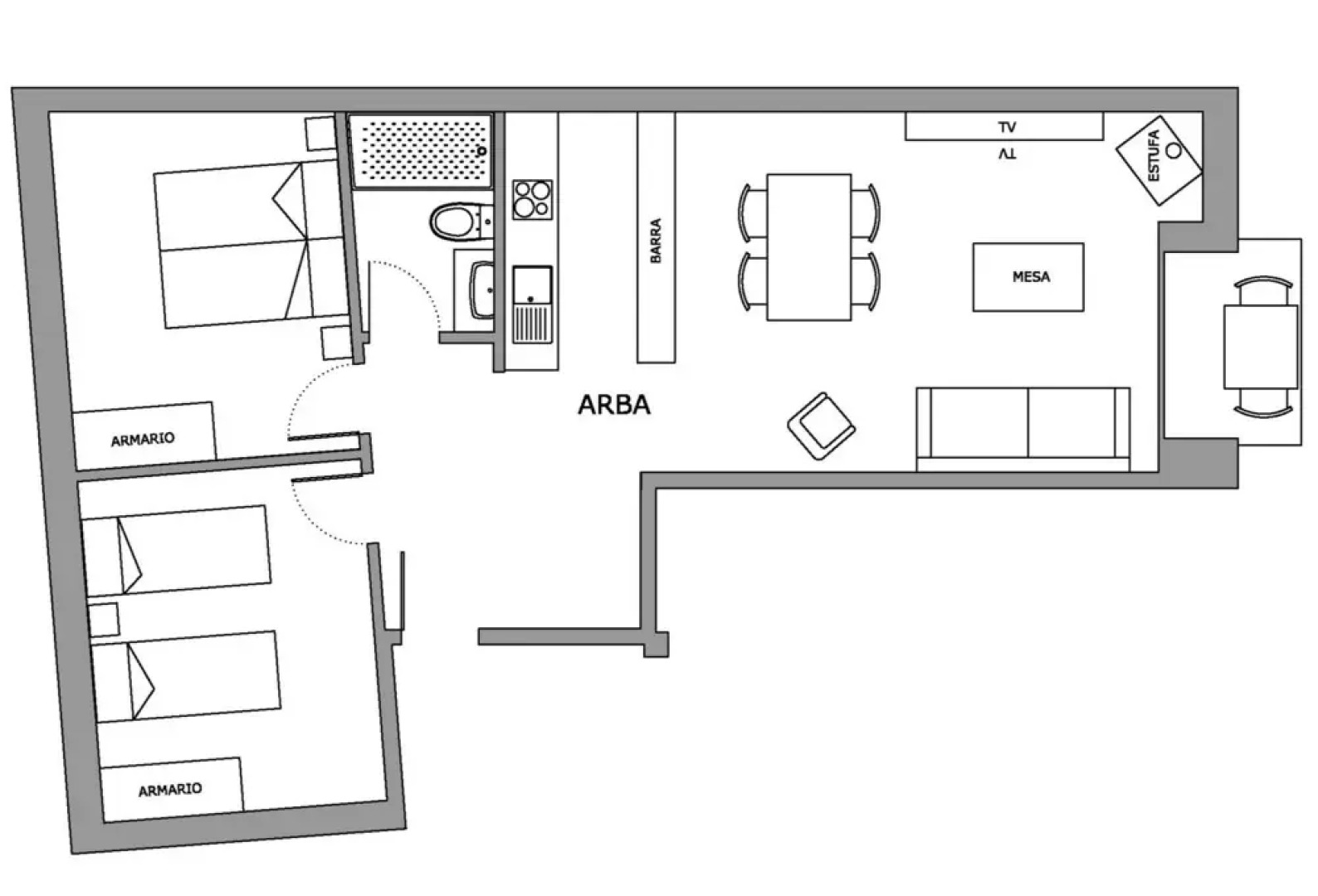 Apartamentos Uncastillo