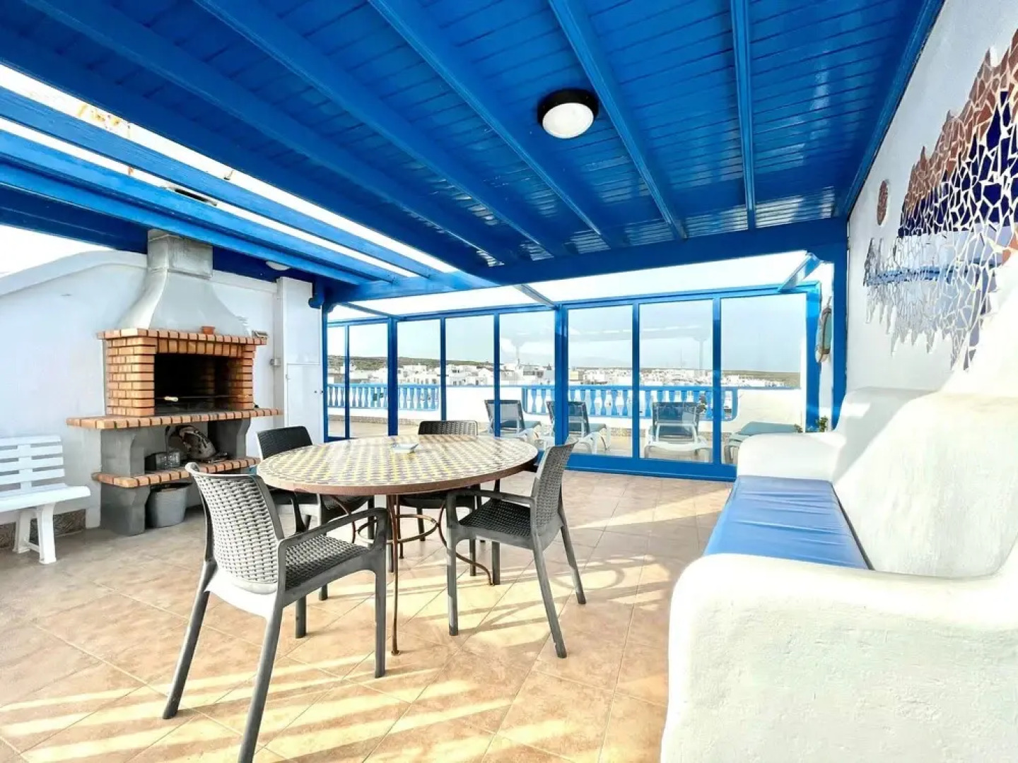 Mirador con Vista al Mar Wifi BBQ Punta Mujeres