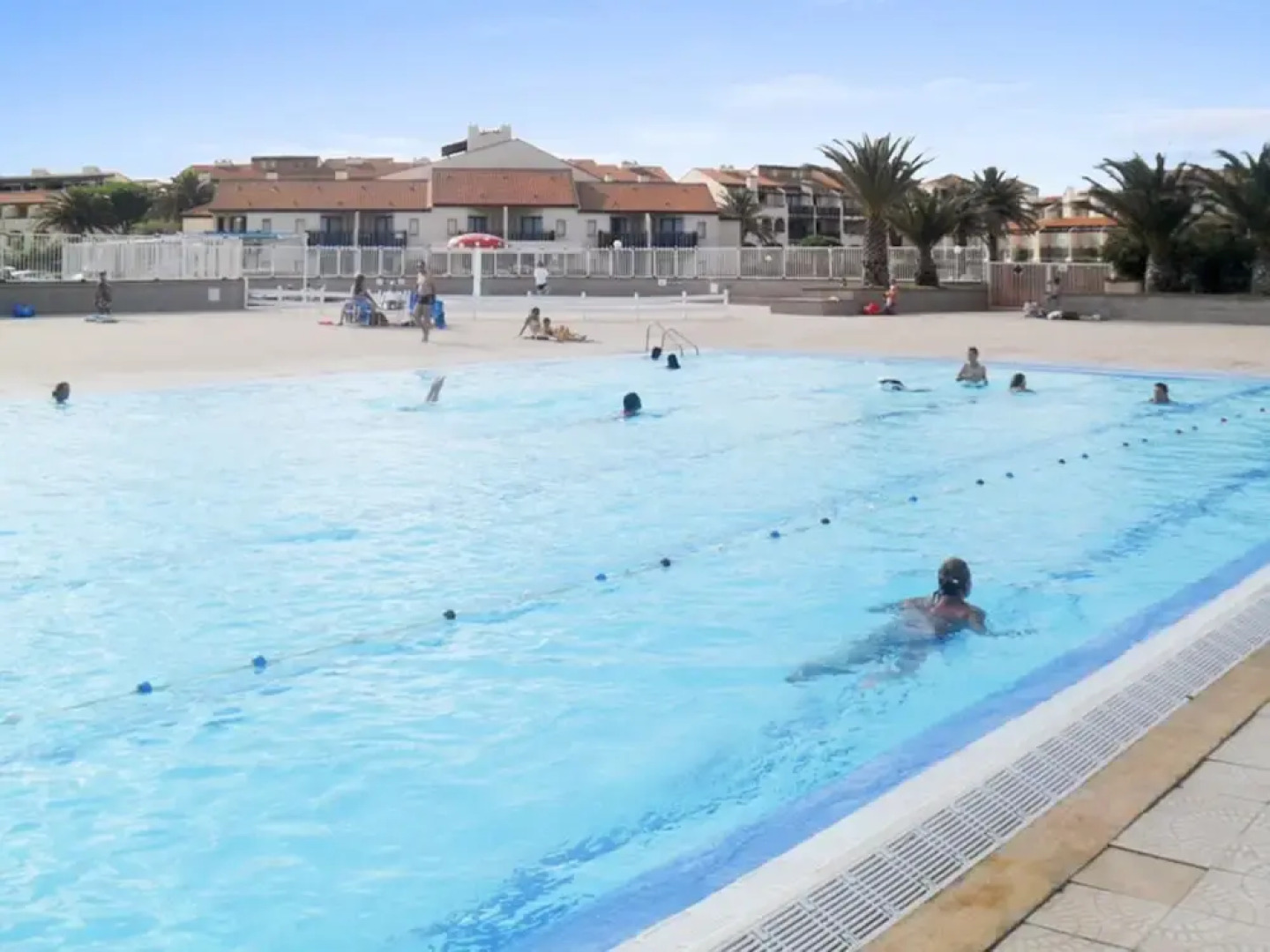 Apartment With 3 Bedrooms in Le Barcarès, With Wonderful Mountain View