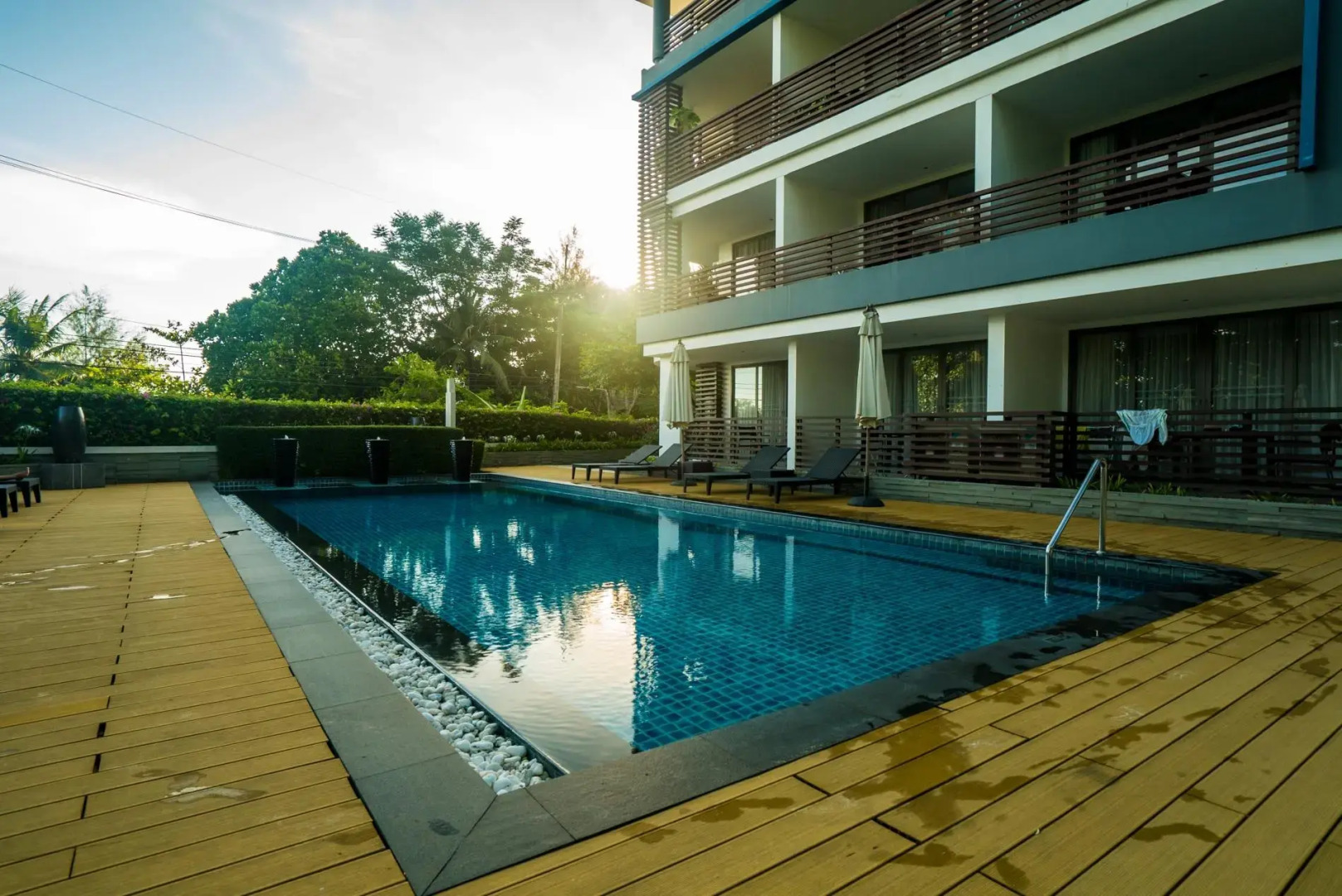 N308 - Walk to the beach apartment in Kamala, pool, gym, parking
