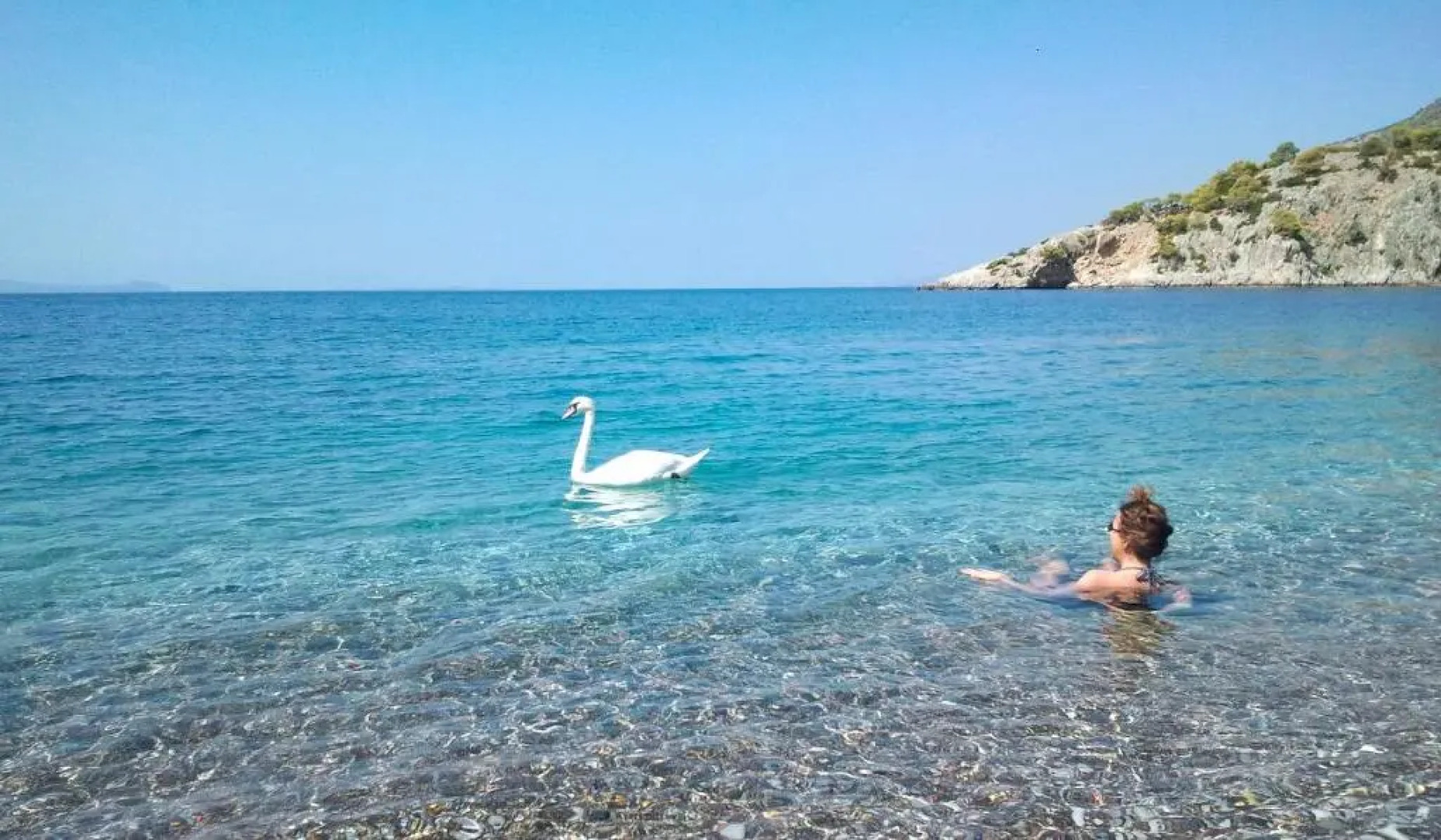 Beachfront self-catering studios in Psatha Bay - 60km from Athens