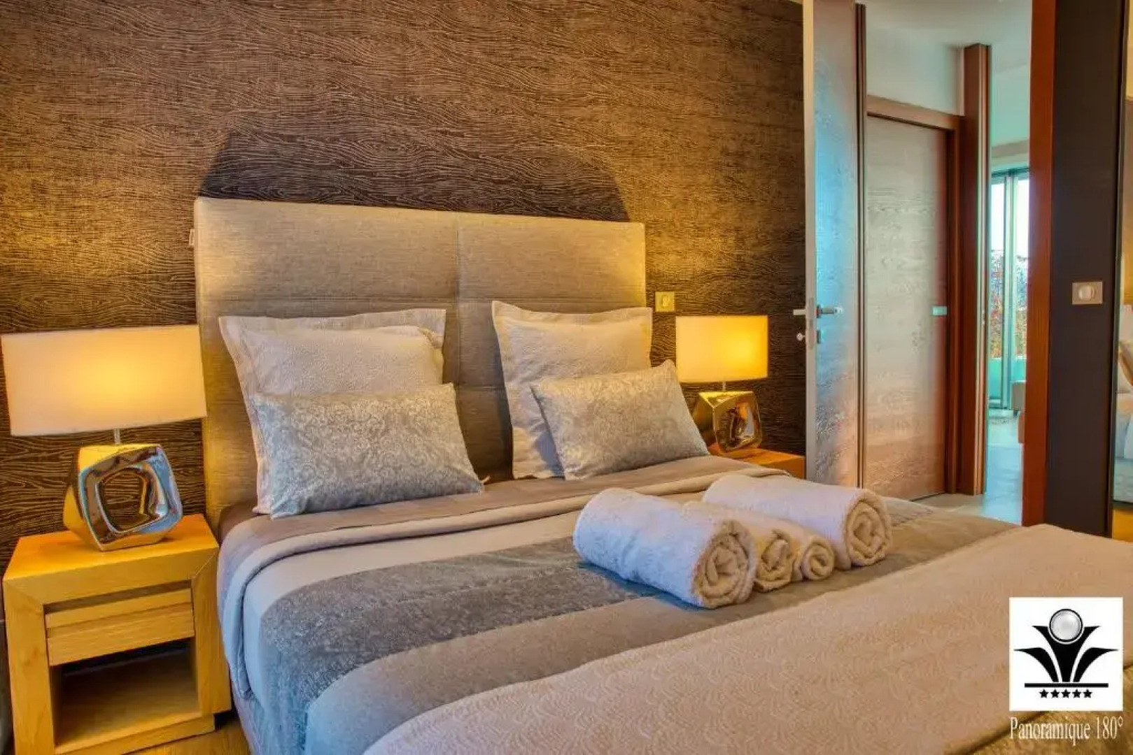 Panoramique 180 lac et montagne et Nid Secret spa romantique