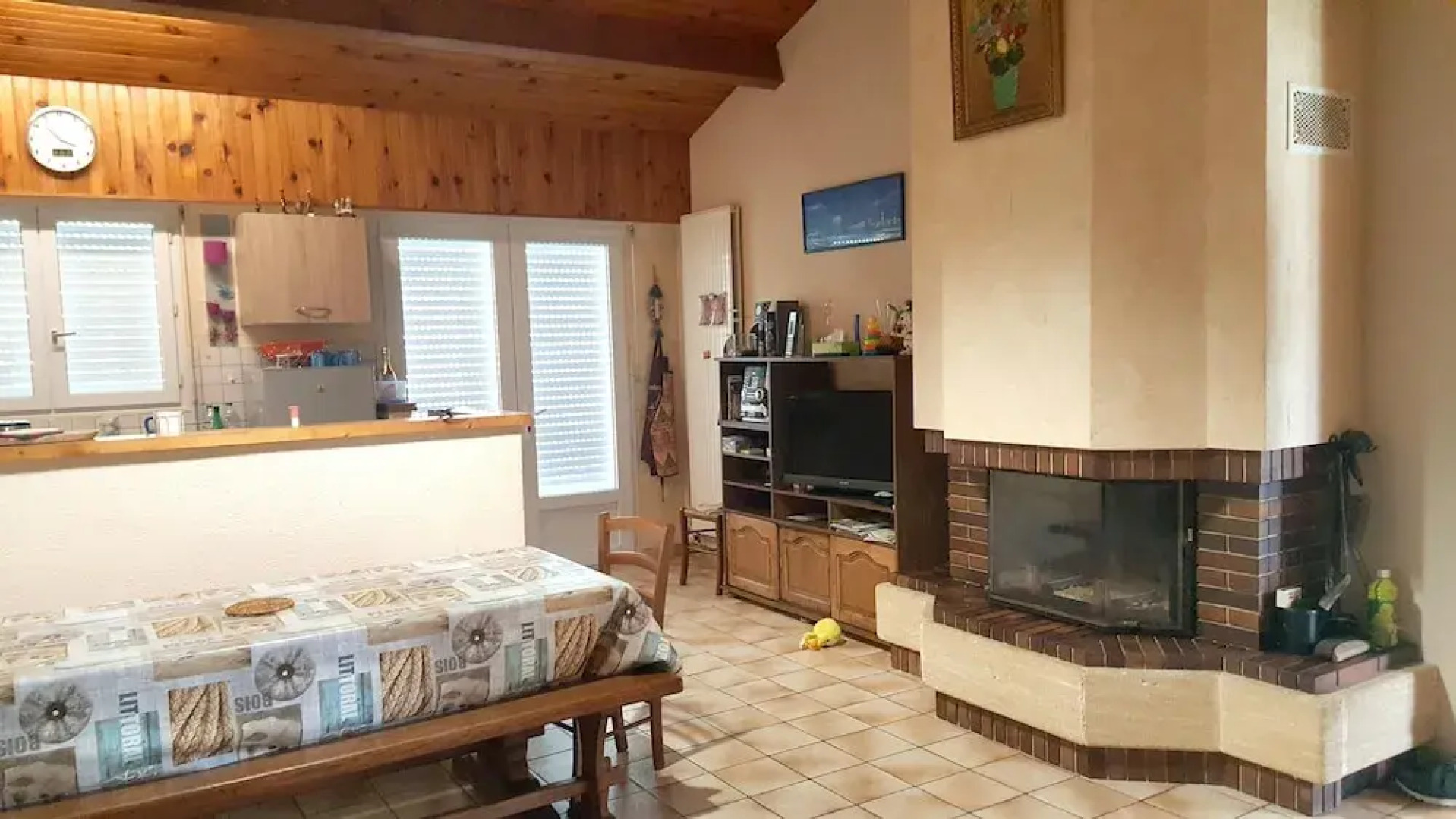 House With 3 Bedrooms in Saint-michel-chef-chef, With Enclosed Garden