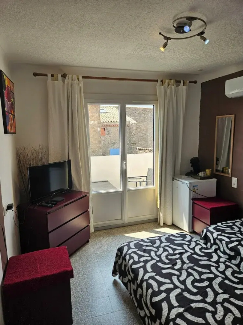 Chambre 2 lit simple avec balcon