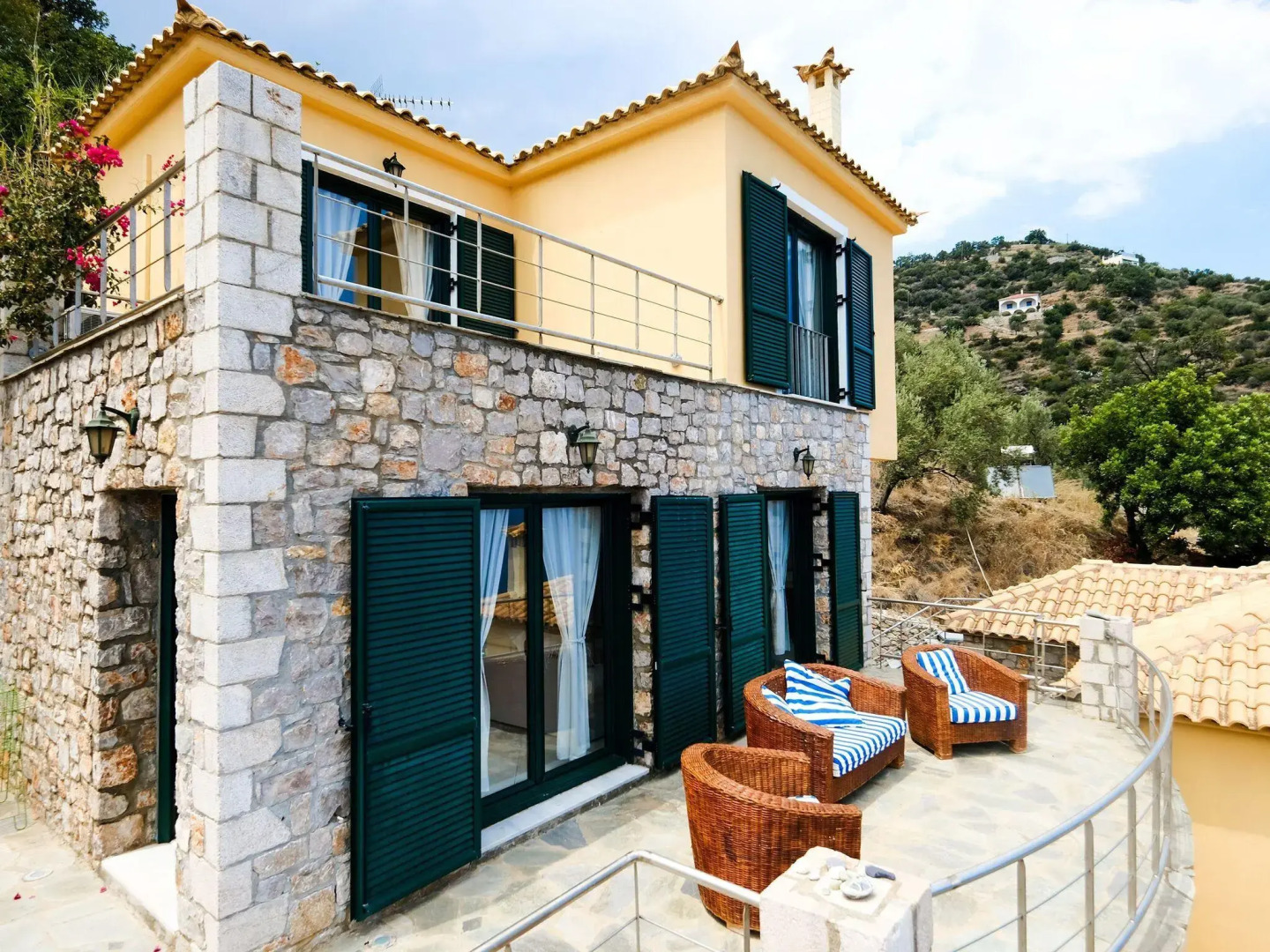 Serene Villa in Pera Melana near Sea