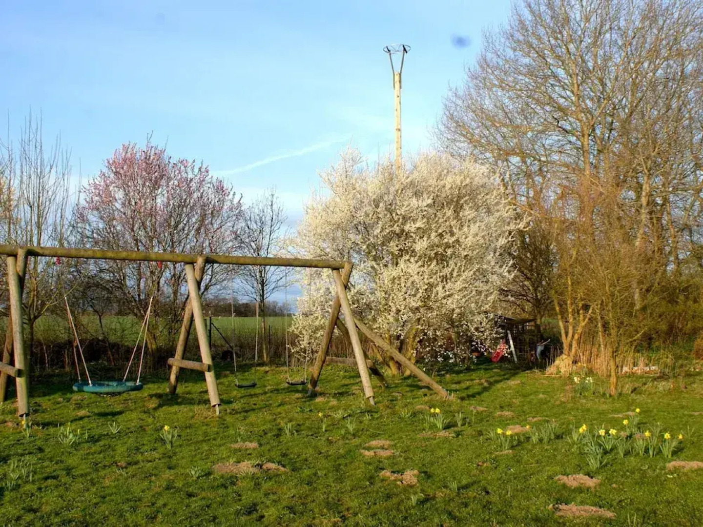 Wohnung in Semlow mit Garten und Terrasse