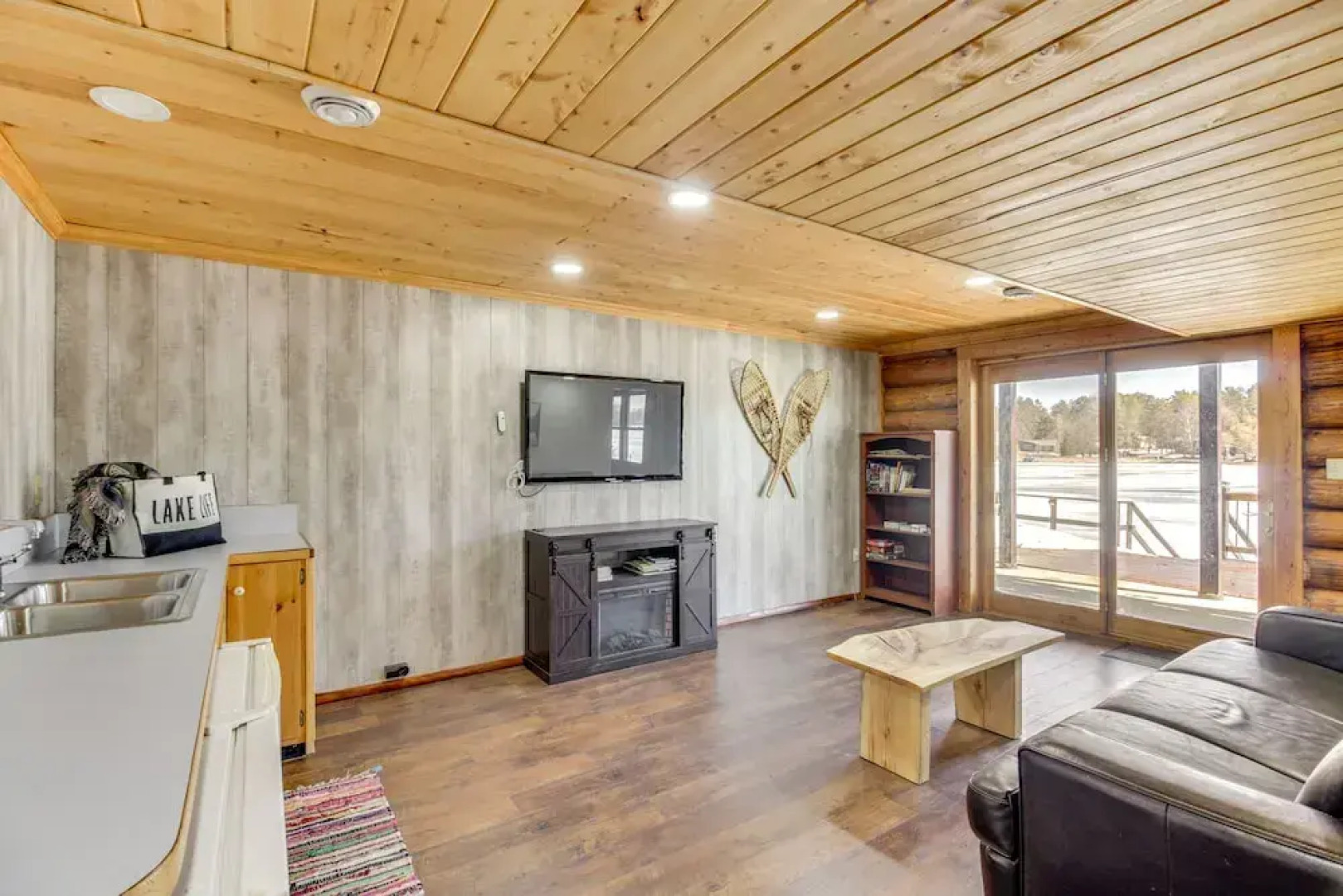 Lakefront Park Rapids Cabin w/ Decks & Boat Dock!