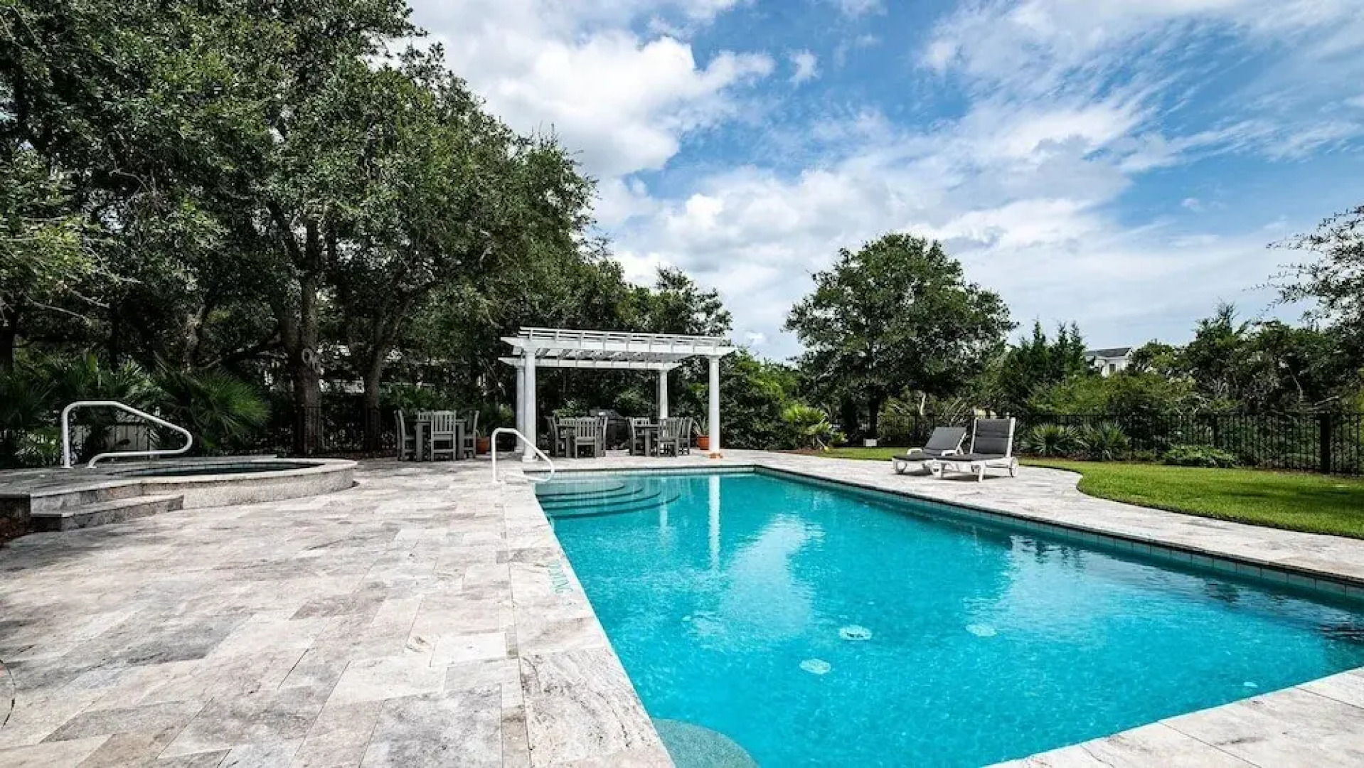 Majestic Beach House With Private Pool And Fishing Dock Close To Beach 7 Bedroom Home by Peace Vacations