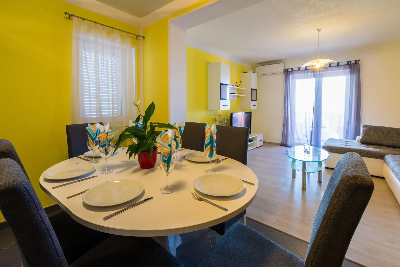 Apartment Tomica - open pool: A4 dvoetažni Novi Vinodolski, Riviera Crikvenica