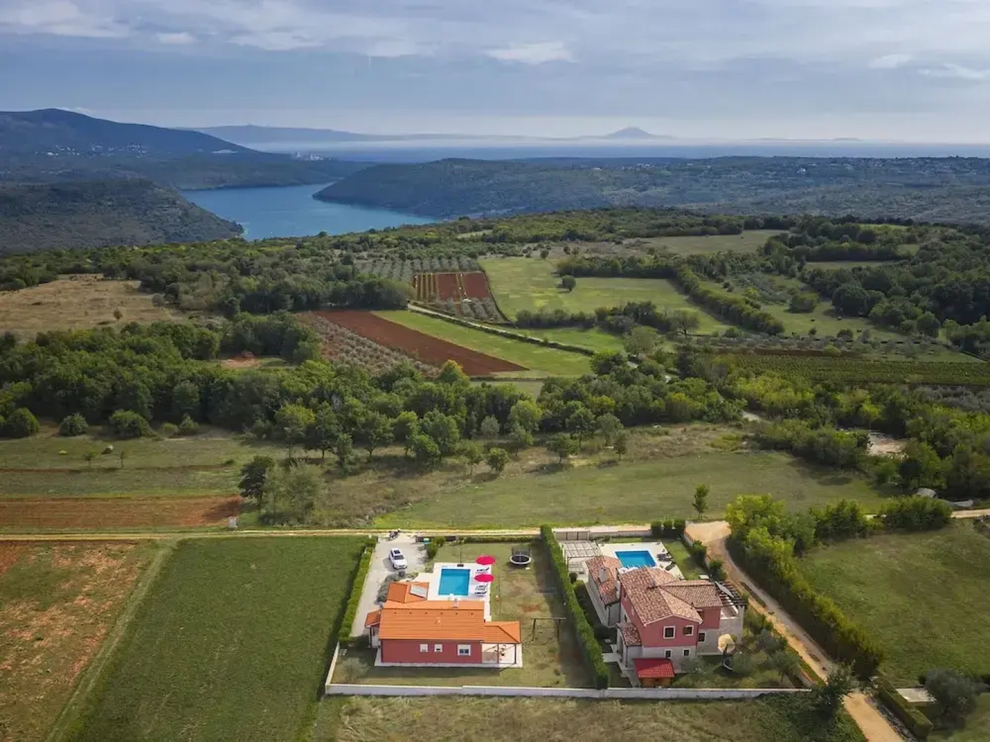 Detached Villa With Pool and Large Garden in Quiet Area Near the Sea