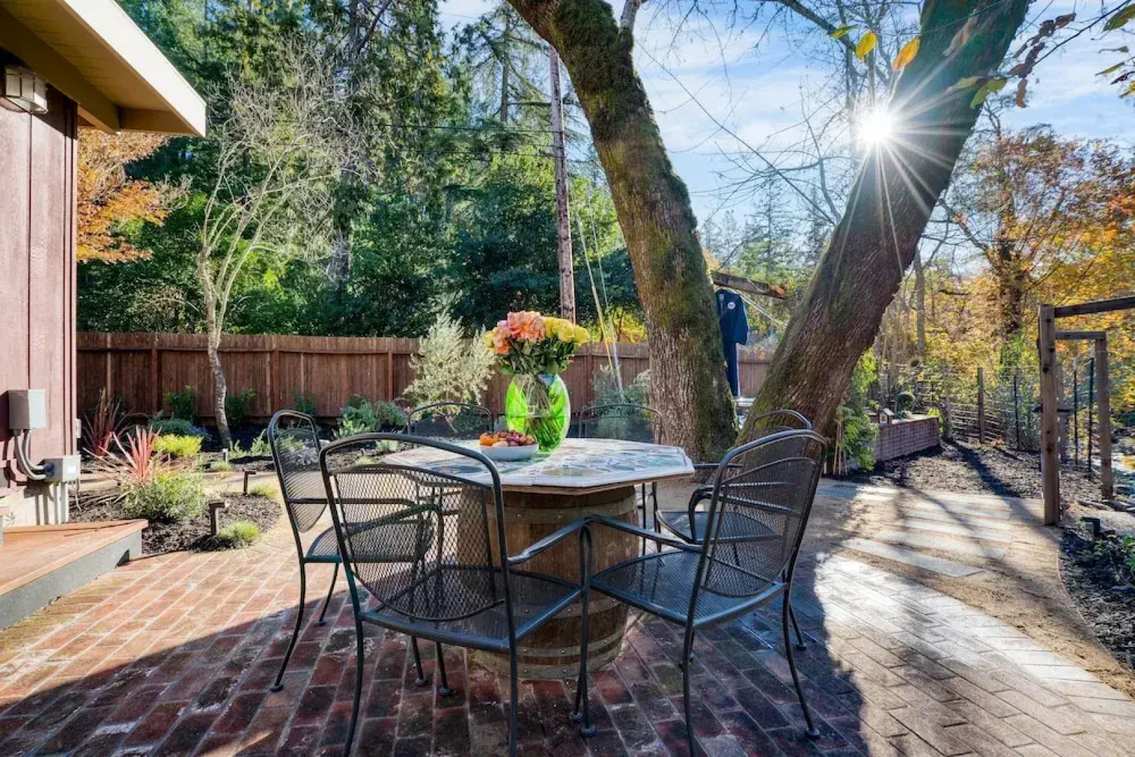 Sonoma Creek Haven Hot Tub Firepit Creekside Views Near Kenwood Wineries