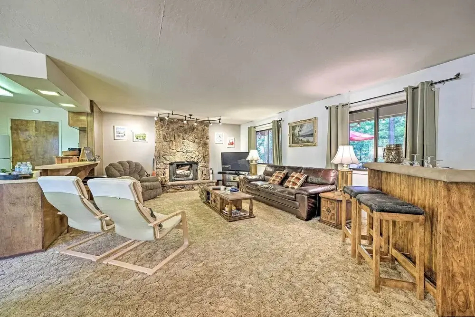 Home w/ Serene Deck in Twain Harte!