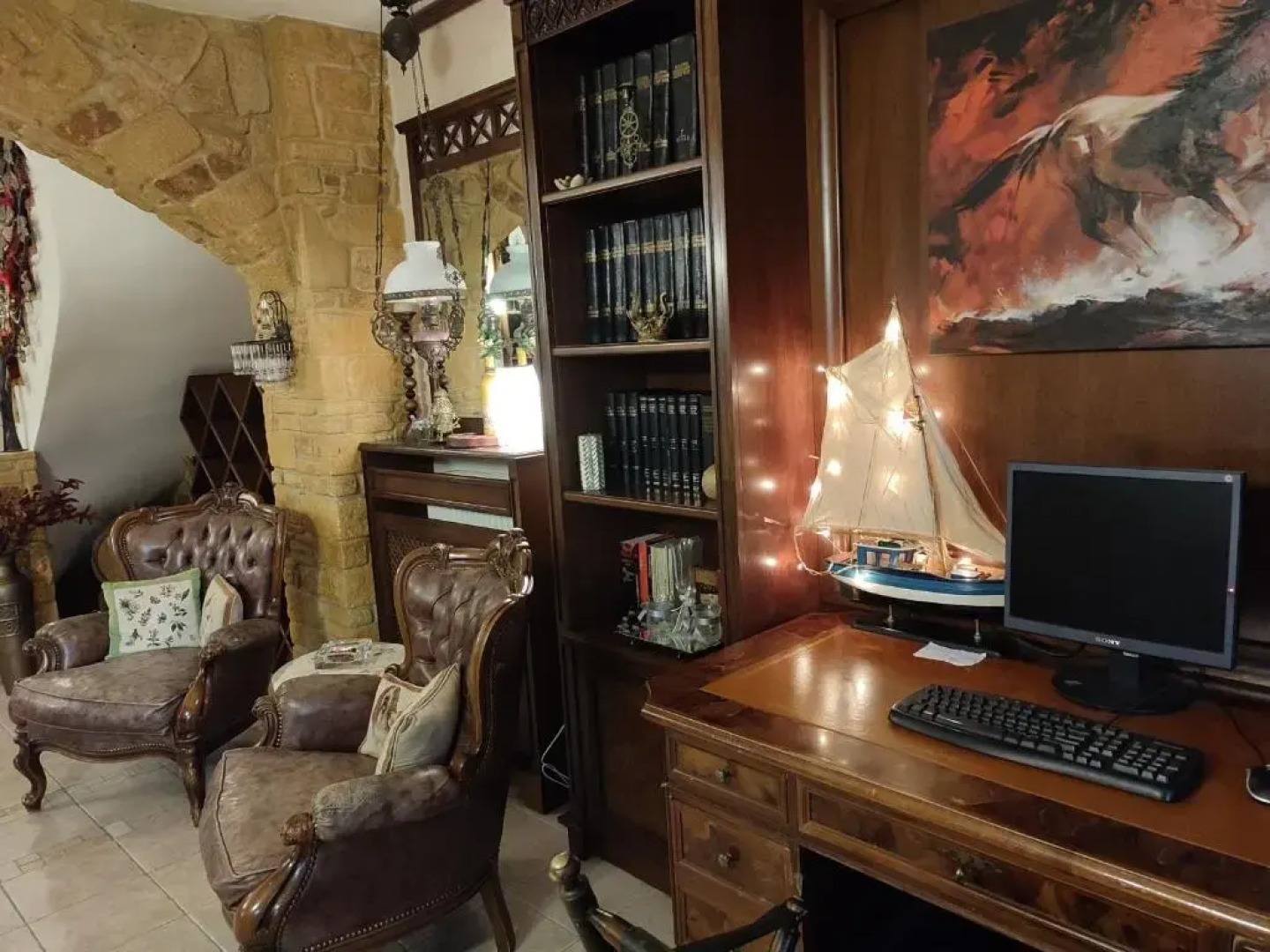 British Wood 'n Stone House