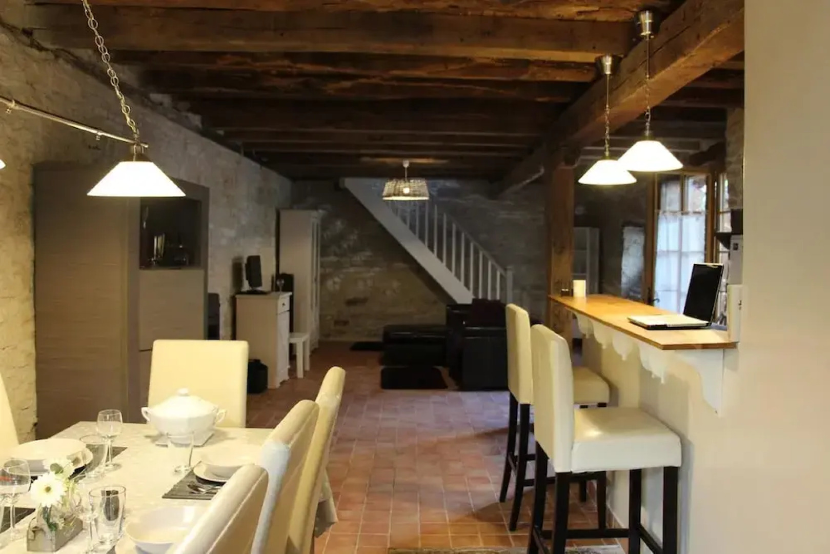 House With 3 Bedrooms In Nadaillac, With Private Pool, Furnished Terra