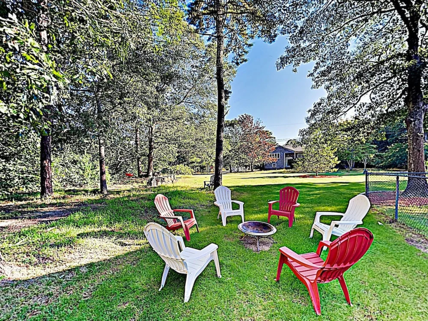 New Listing! Wooded W/ Firepit - Near Beach 4 Bedroom Home