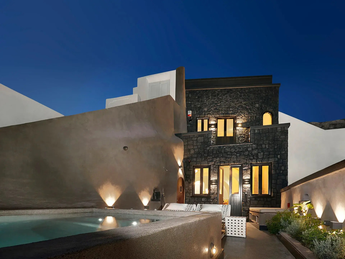 Luxury Villa Blue Dome Santorini