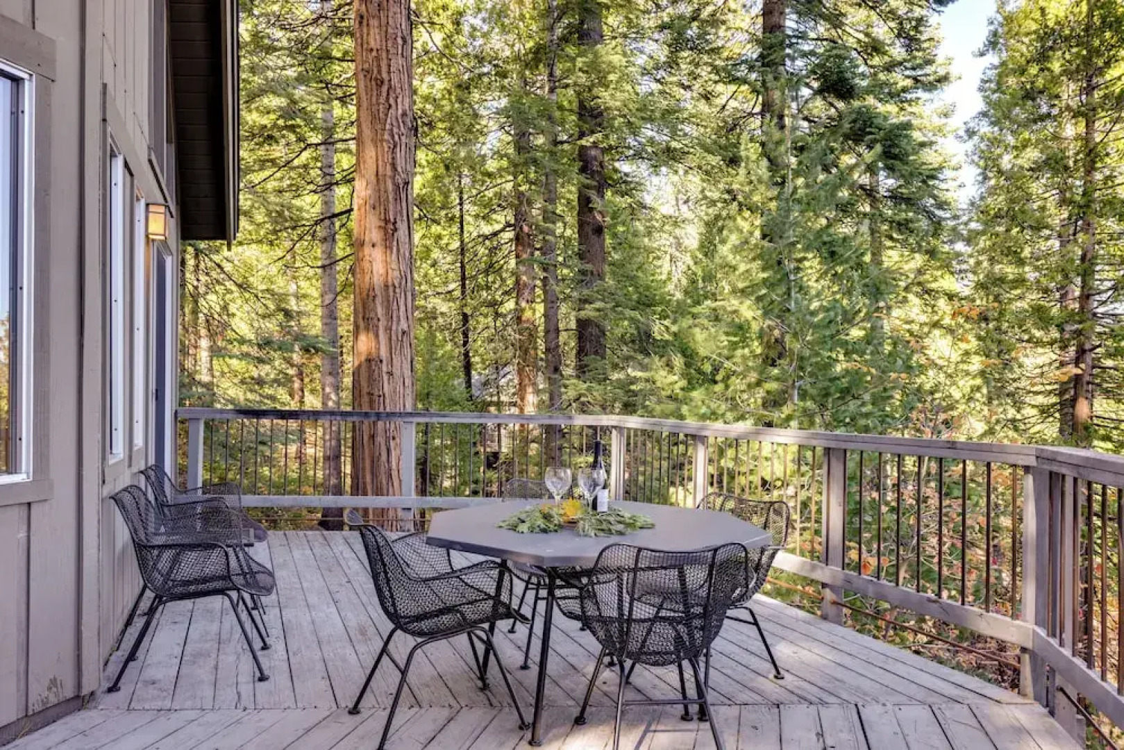 3 Mi to Big Trees State Park: Cabin w/ Deck