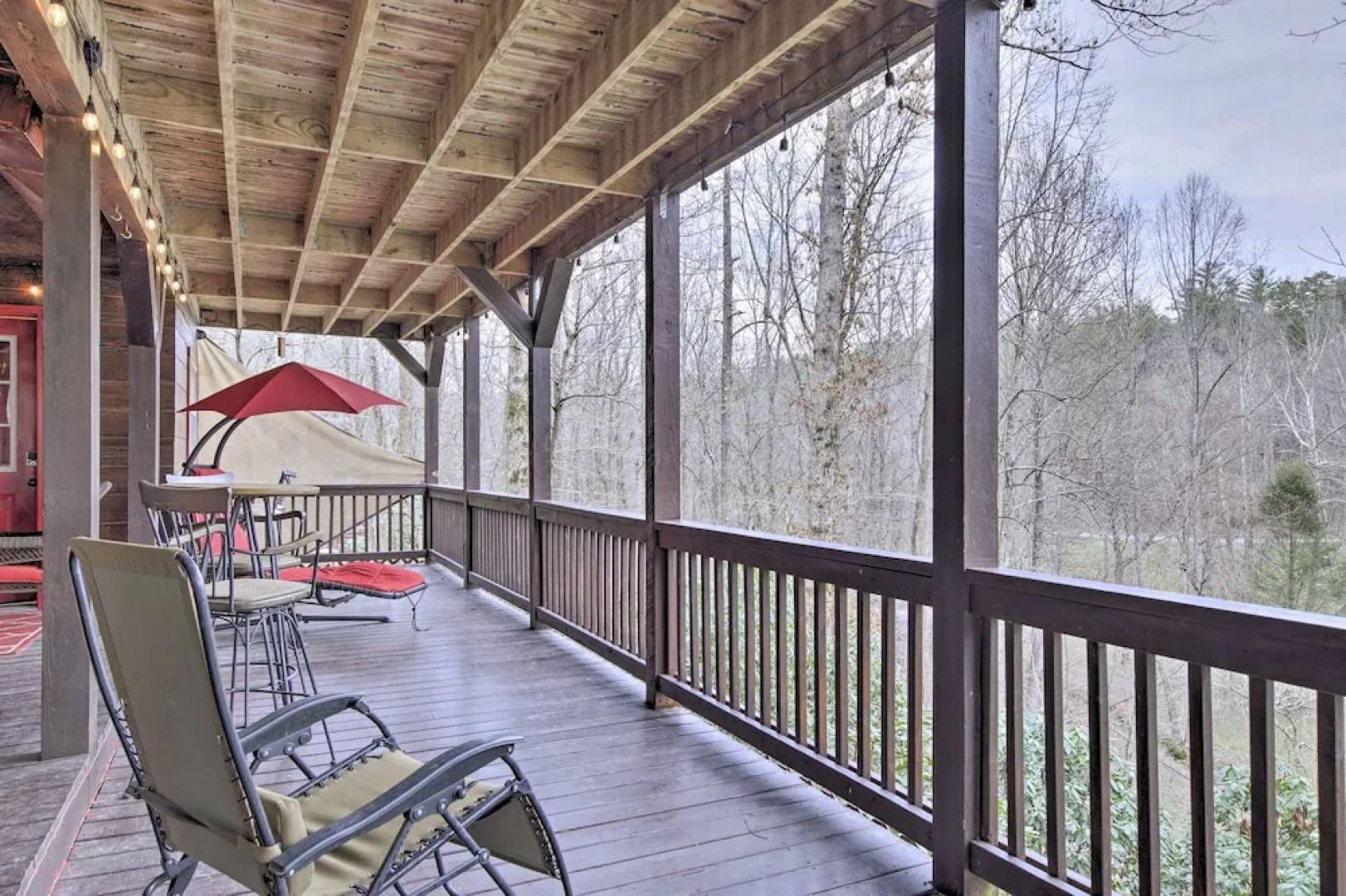 Ellijay Escape on Briar Creek w/ Hot Tub & Views!