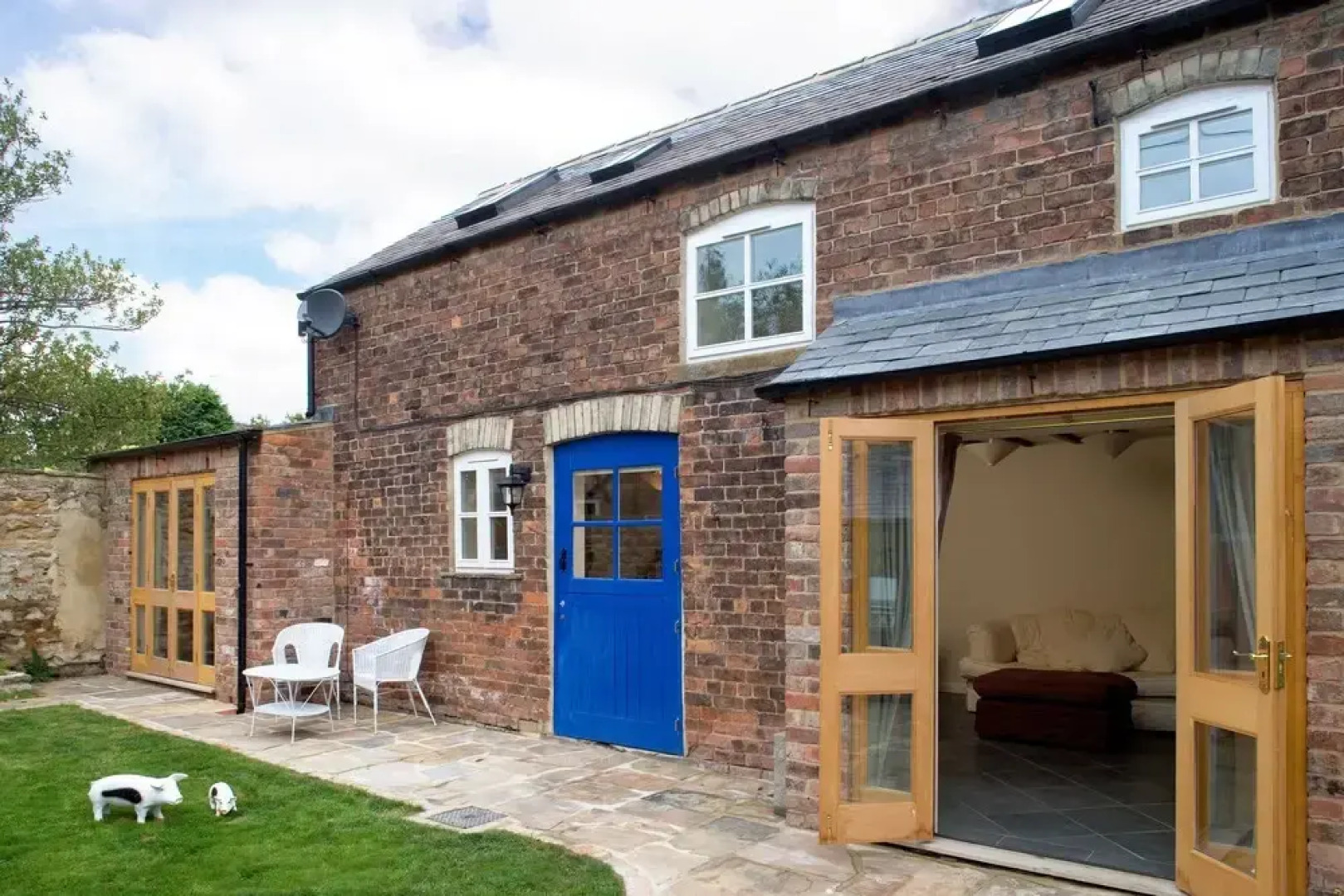 Morton House And Stable Block In Masham