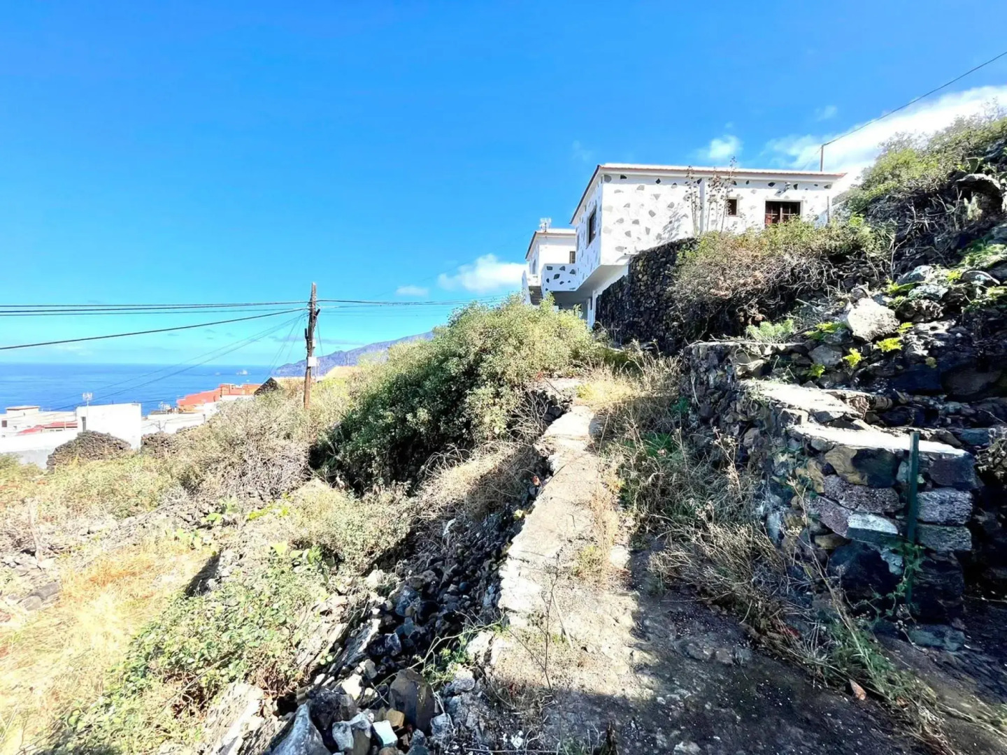 Casa rural con BBQ, Wifi y inolvidable vista a océano, El Hierro