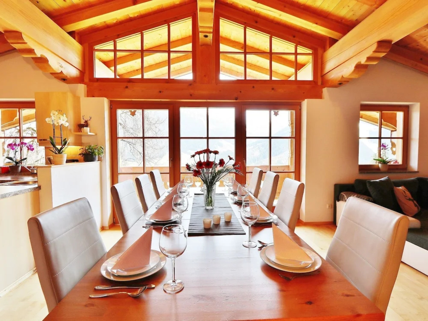 Spacious Apartment With Mountain View in Brixen im Thale