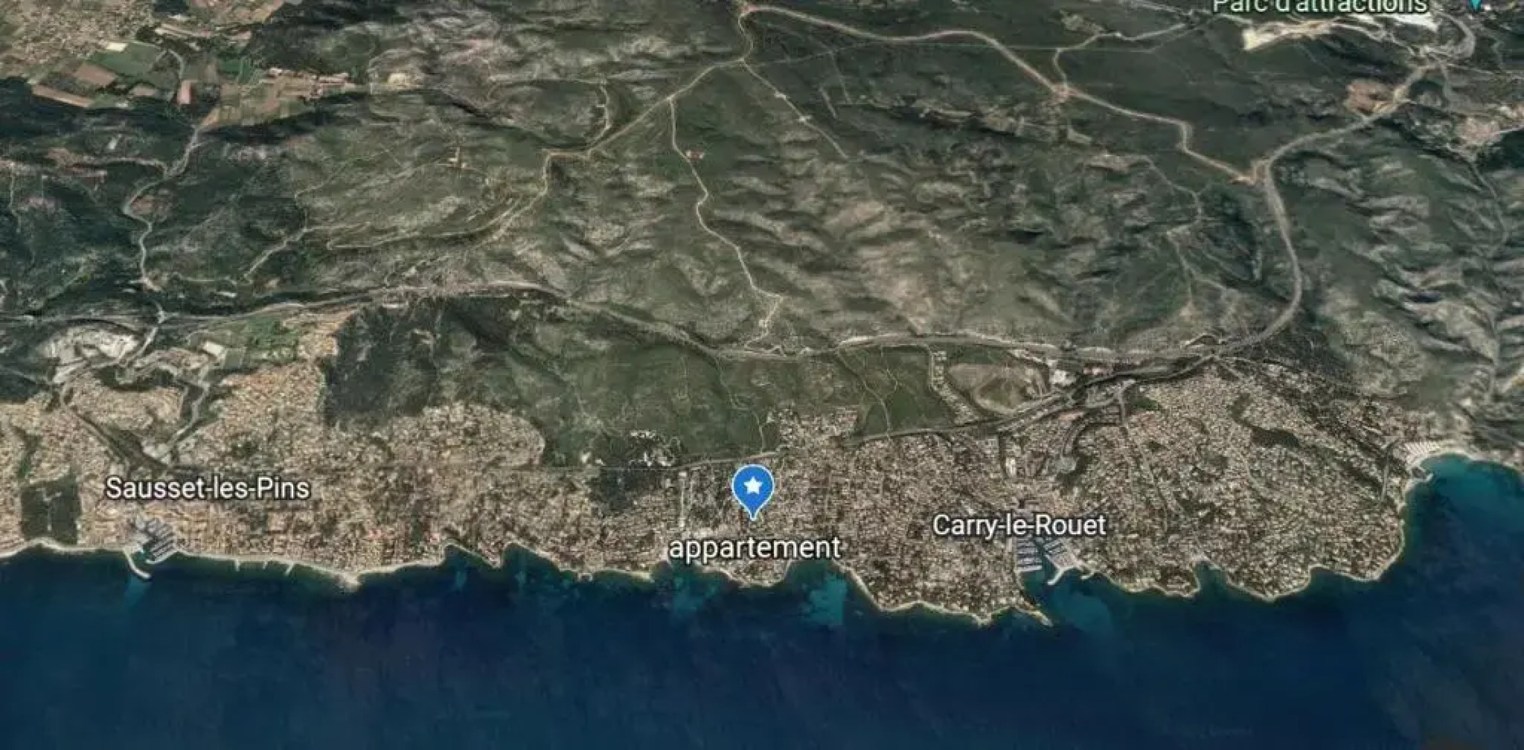 Appartement 2 chambres terrasse vue mer