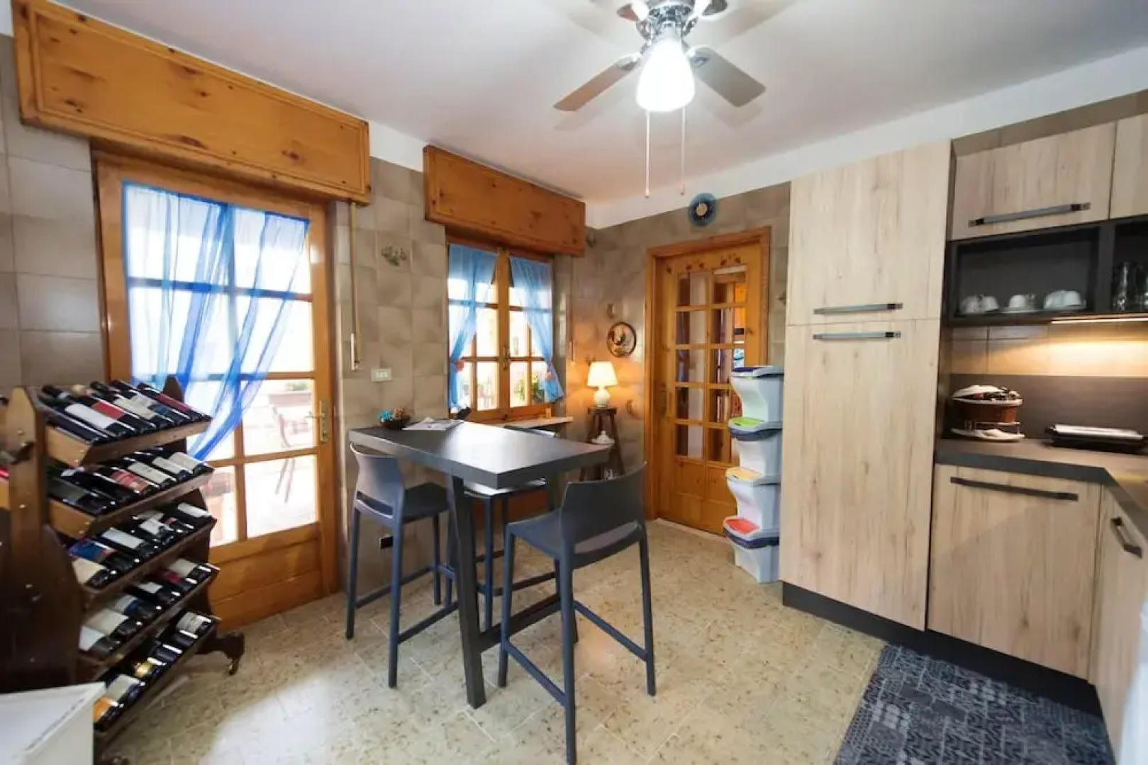 Apartment With 2 Bedrooms in Villa nabian, With Wonderful Mountain View, Private Pool, Enclosed Garden Near the Slopes