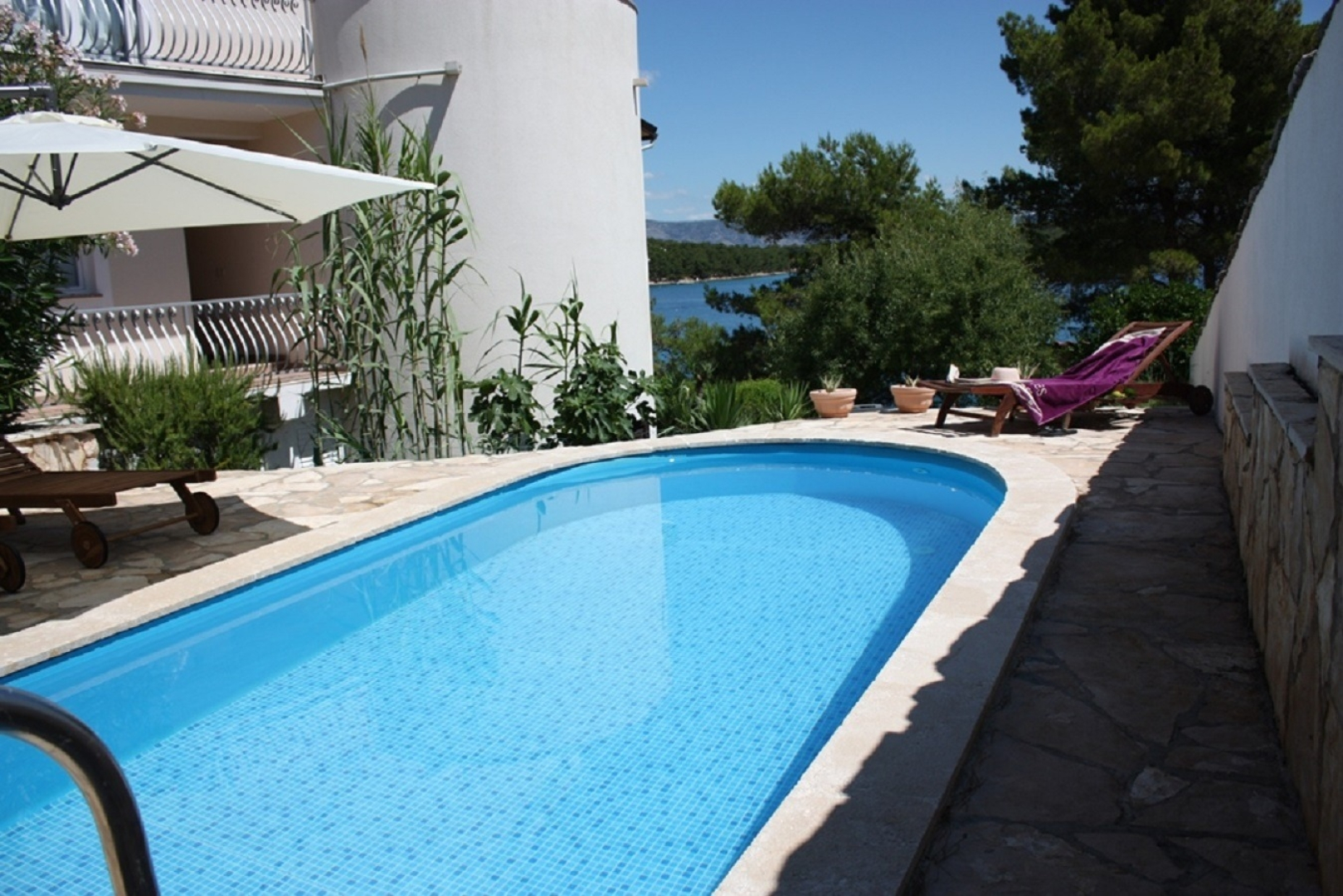 Studio apartment Niko - with pool : A5 Jelsa, Island Hvar